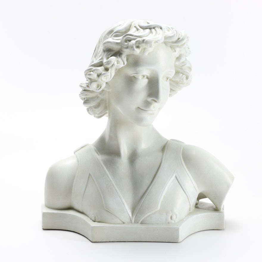 Design Toscano Reproduction Female Bust