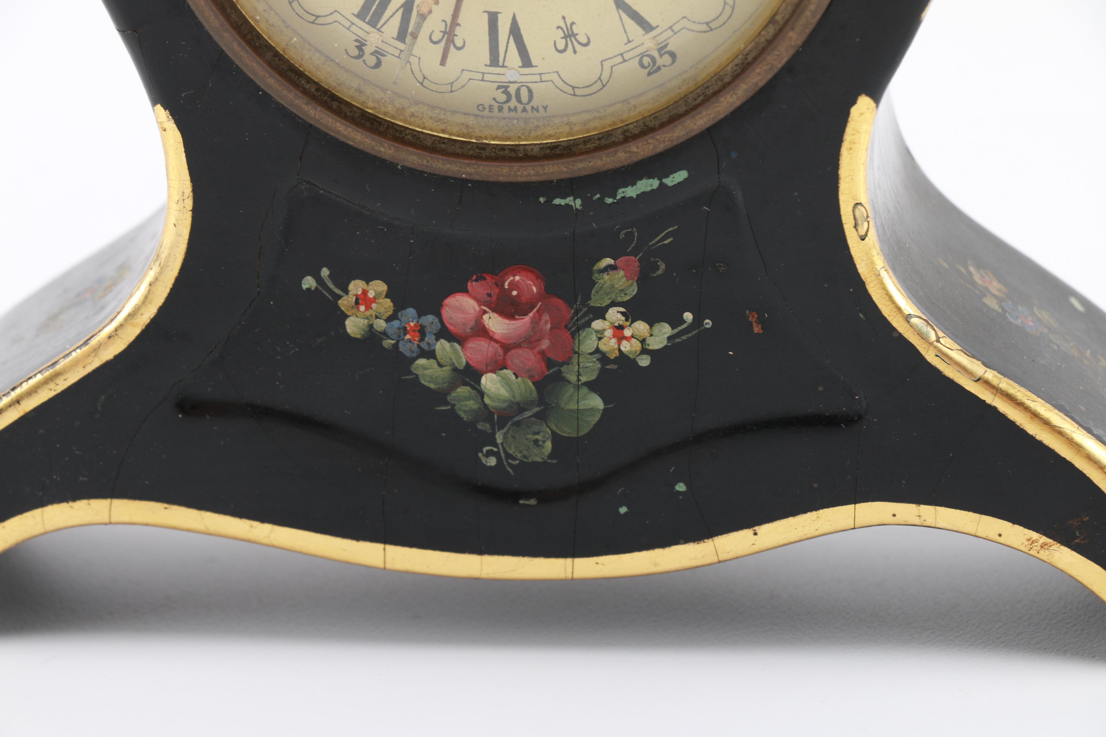 Vintage Wooden Mantel Clock