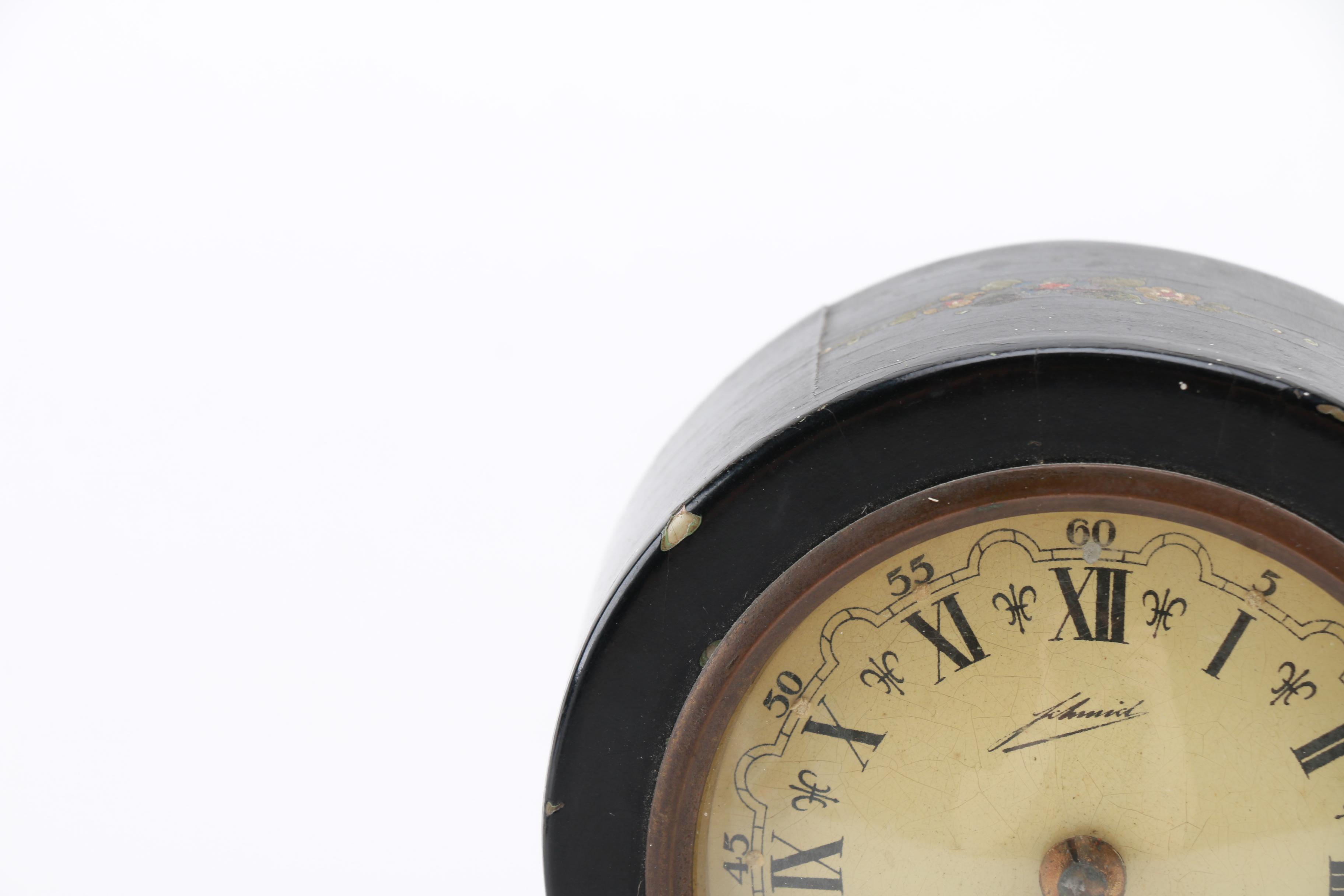 Vintage Wooden Mantel Clock