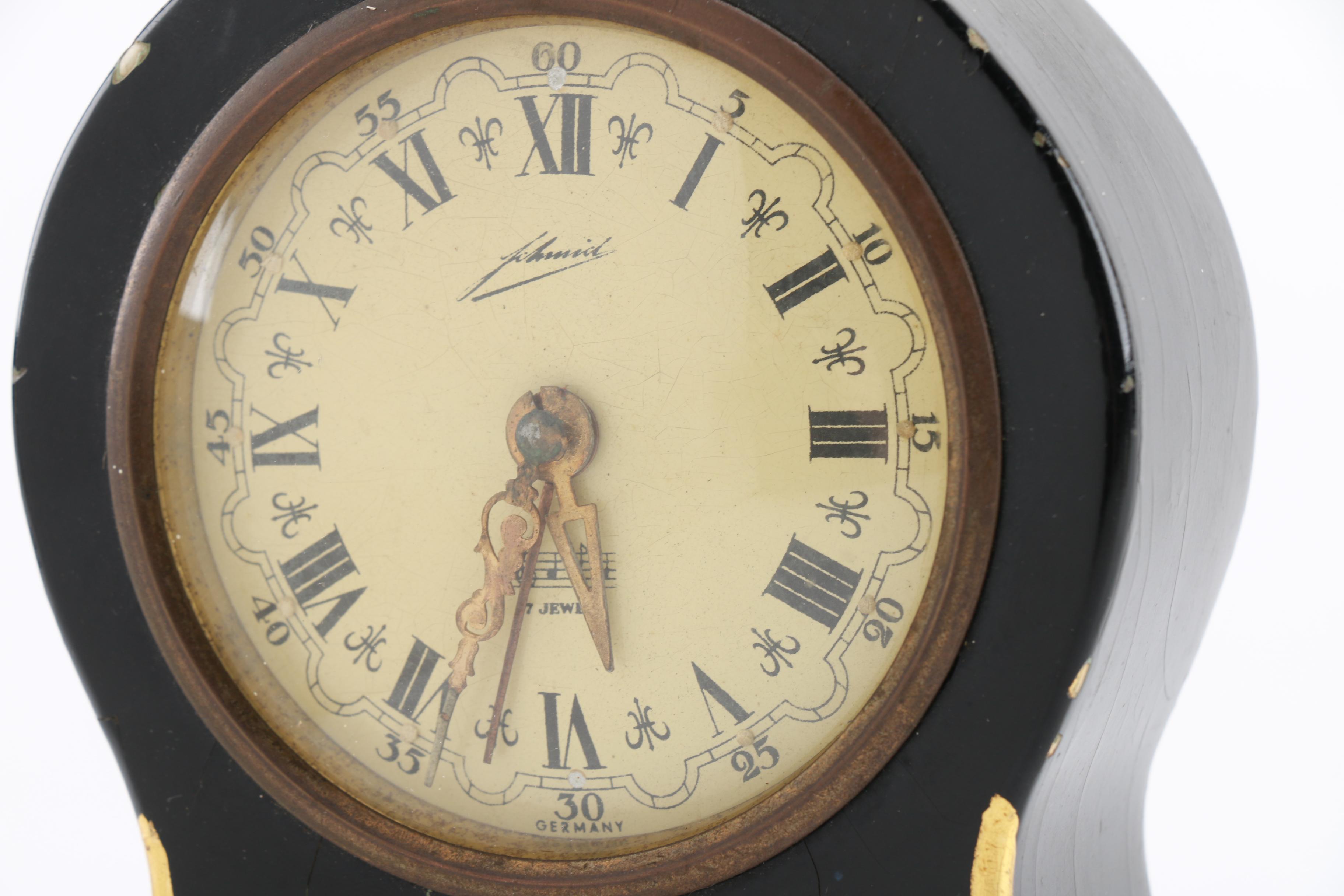 Vintage Wooden Mantel Clock