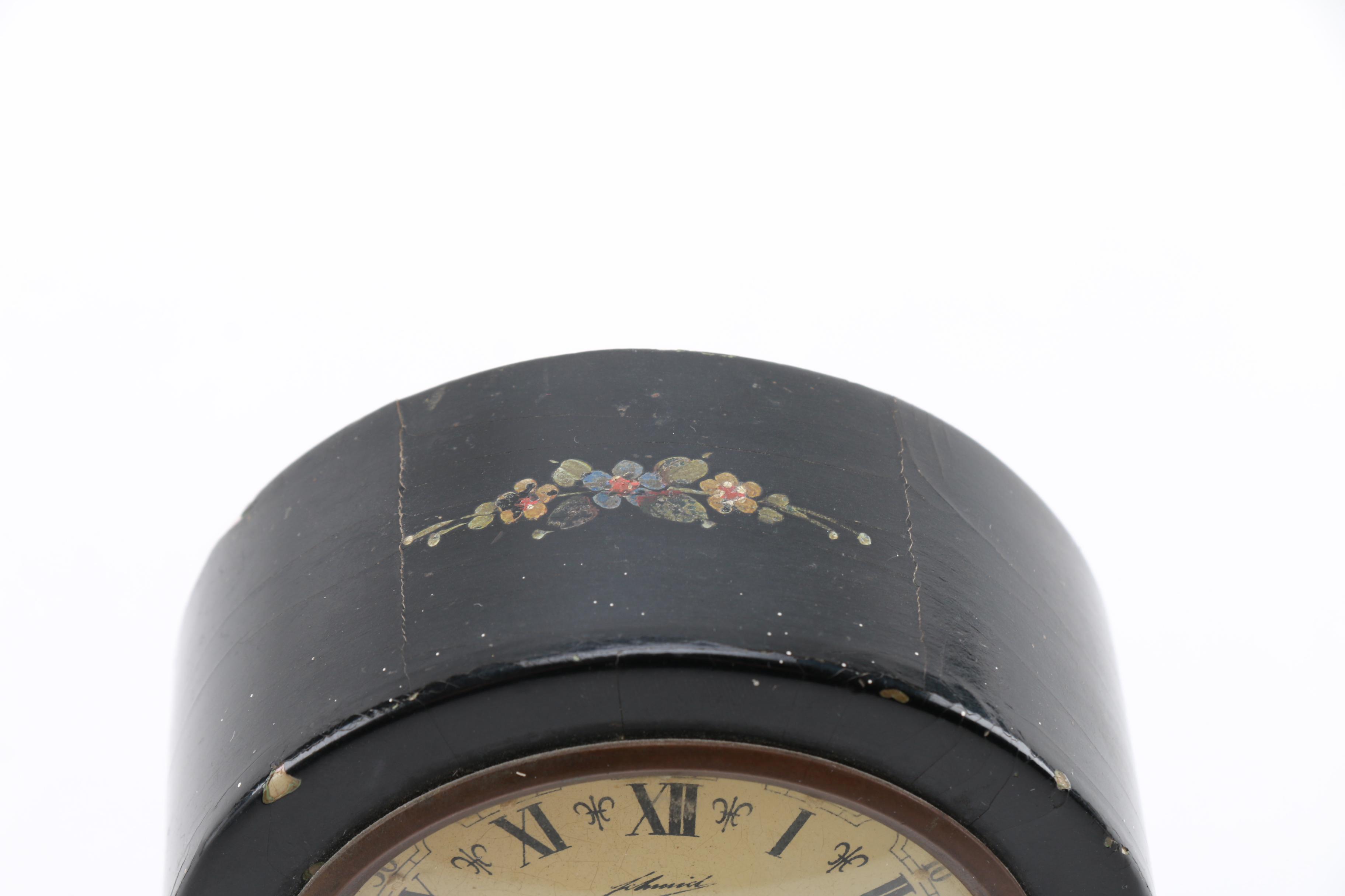 Vintage Wooden Mantel Clock