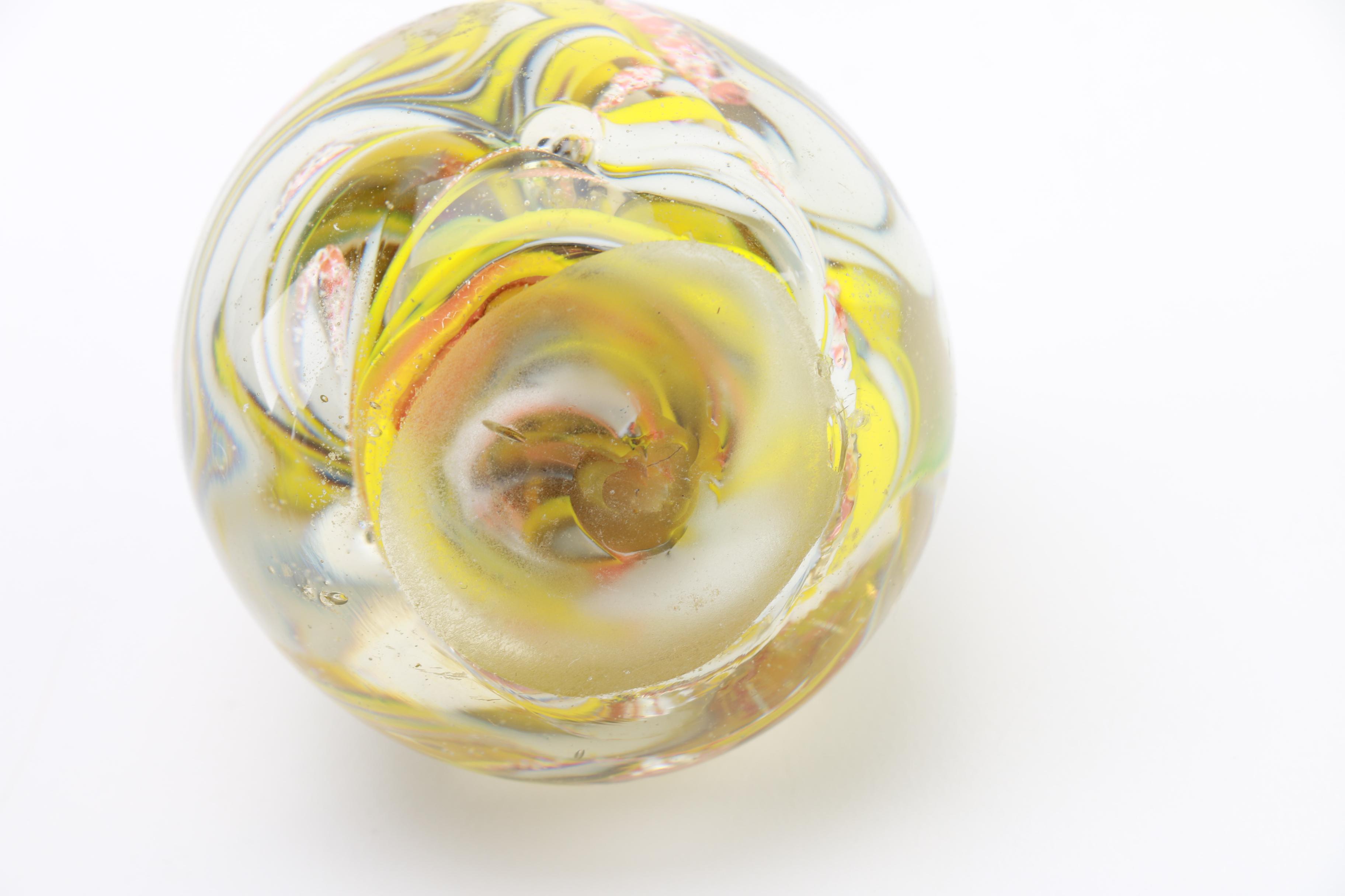 Art Glass Paper Weights