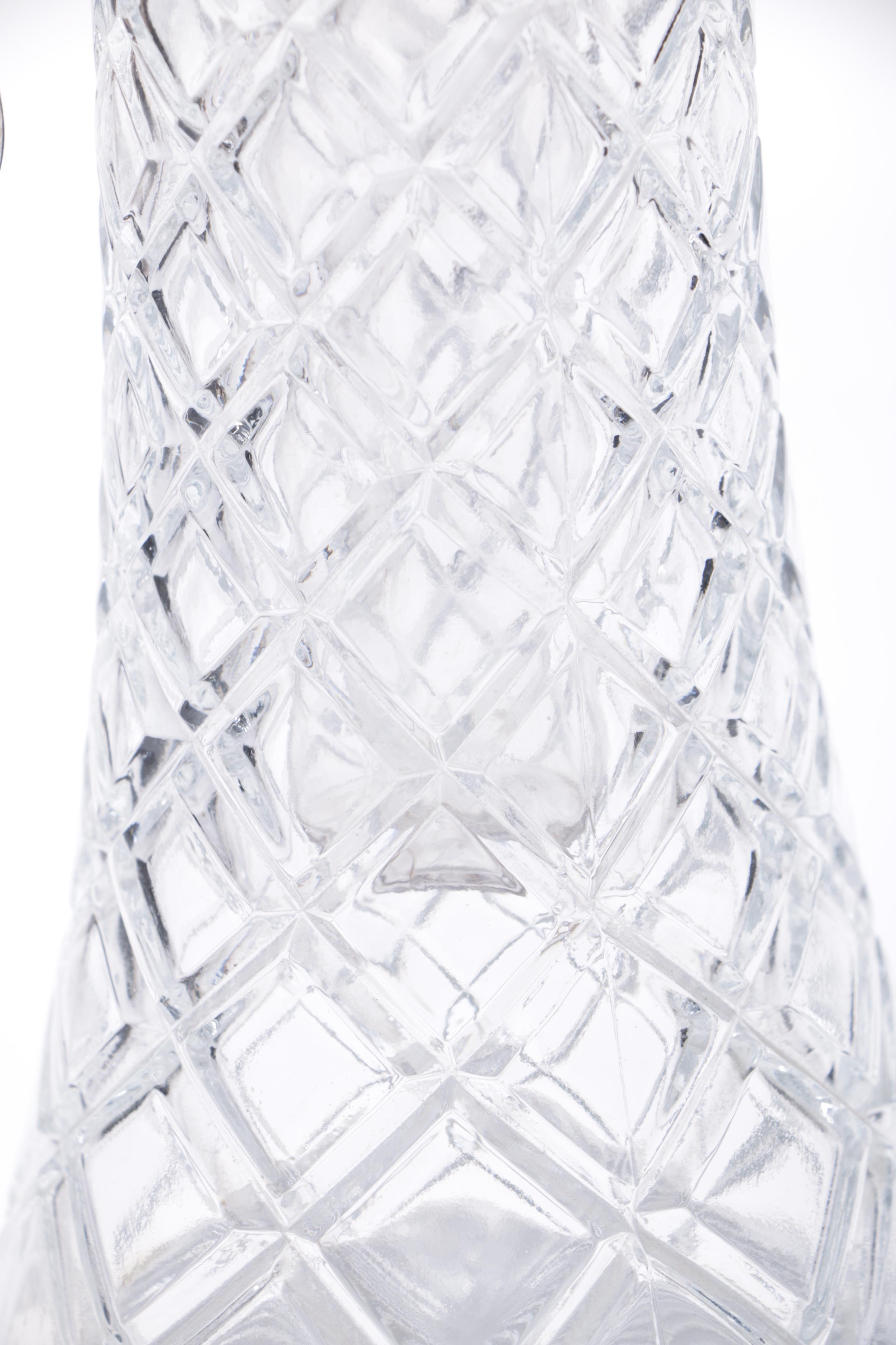 Silver Plate and Cut Glass Pitchers