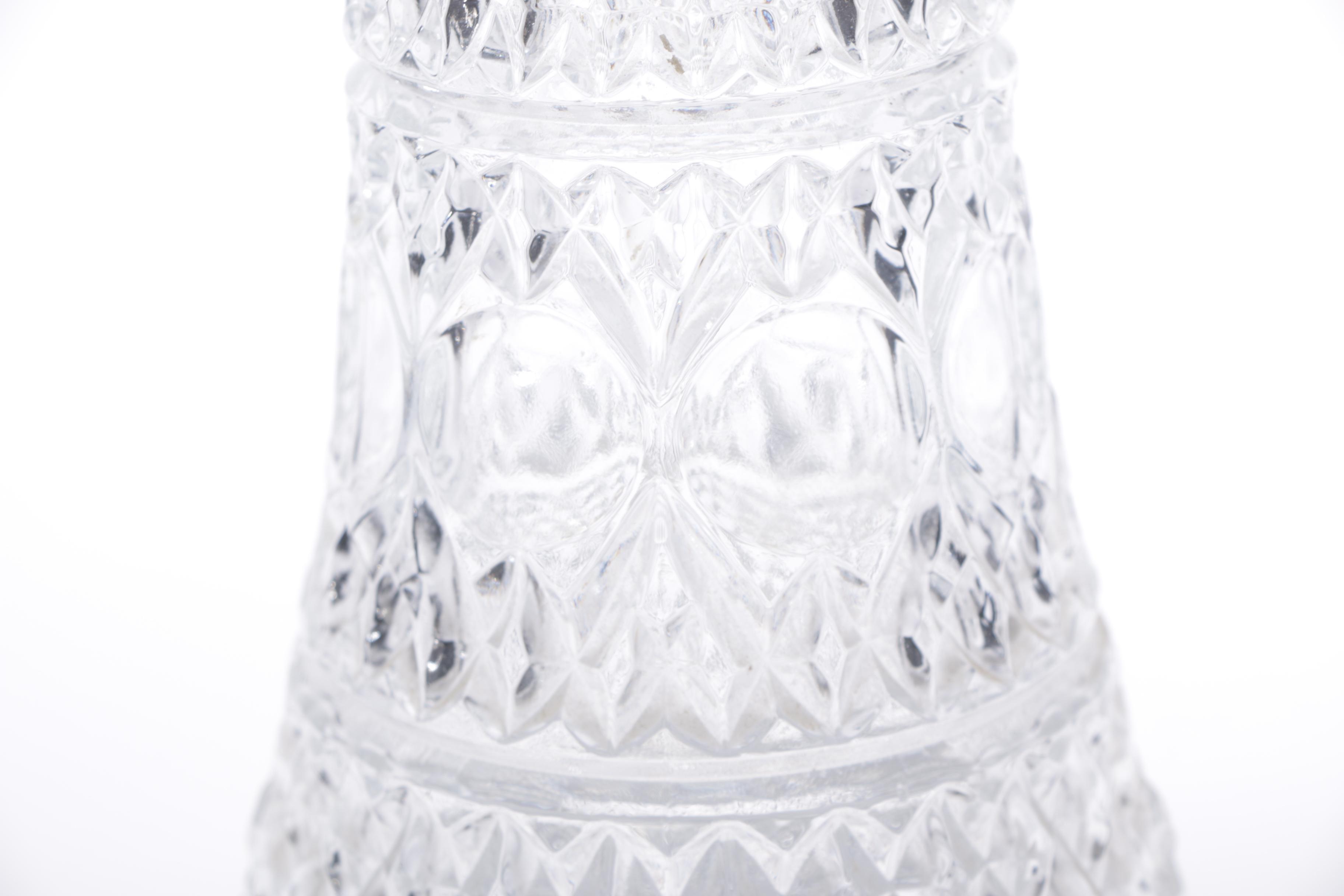 Silver Plate and Cut Glass Pitchers