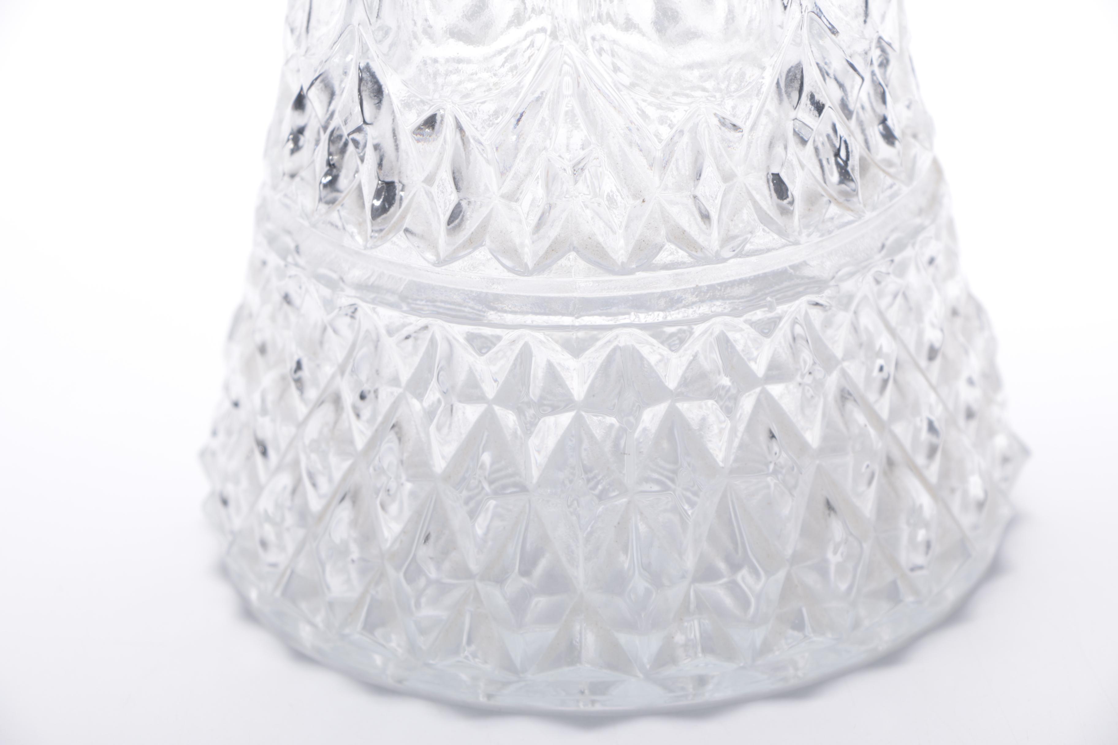 Silver Plate and Cut Glass Pitchers