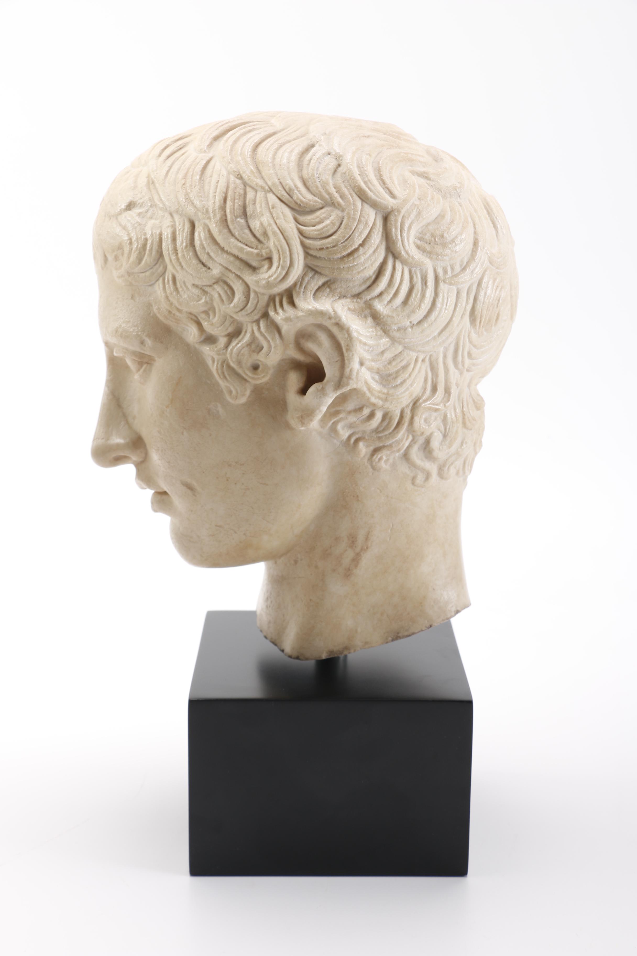 Metropolitan Museum of Art Reproduction "Head of a Young Athlete" Bust