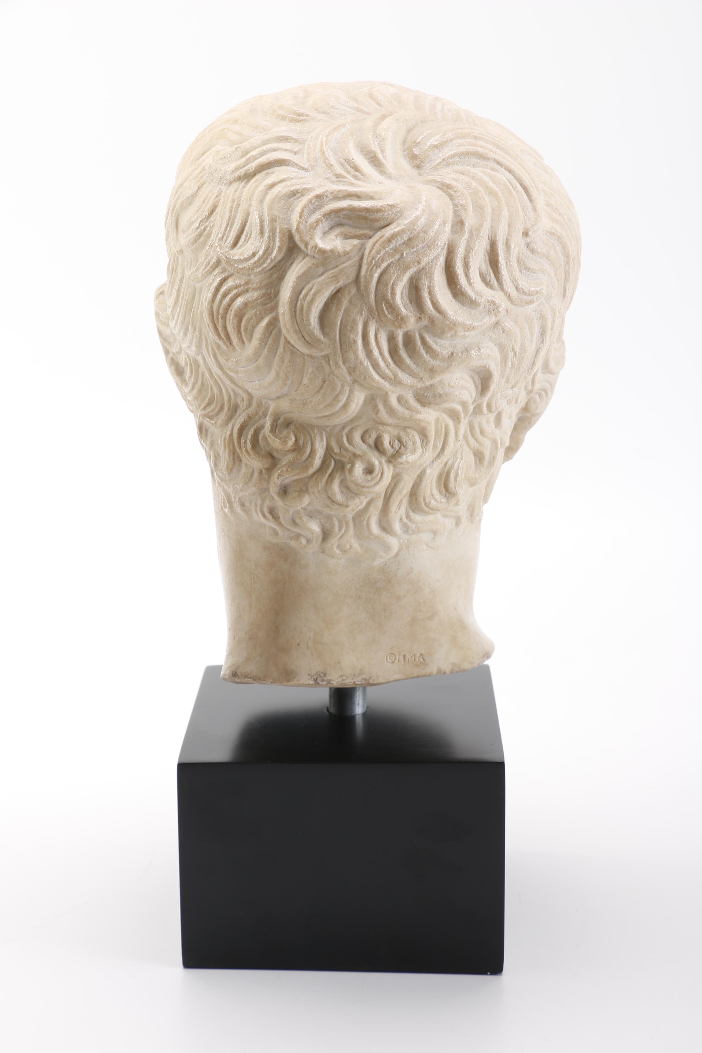 Metropolitan Museum of Art Reproduction "Head of a Young Athlete" Bust