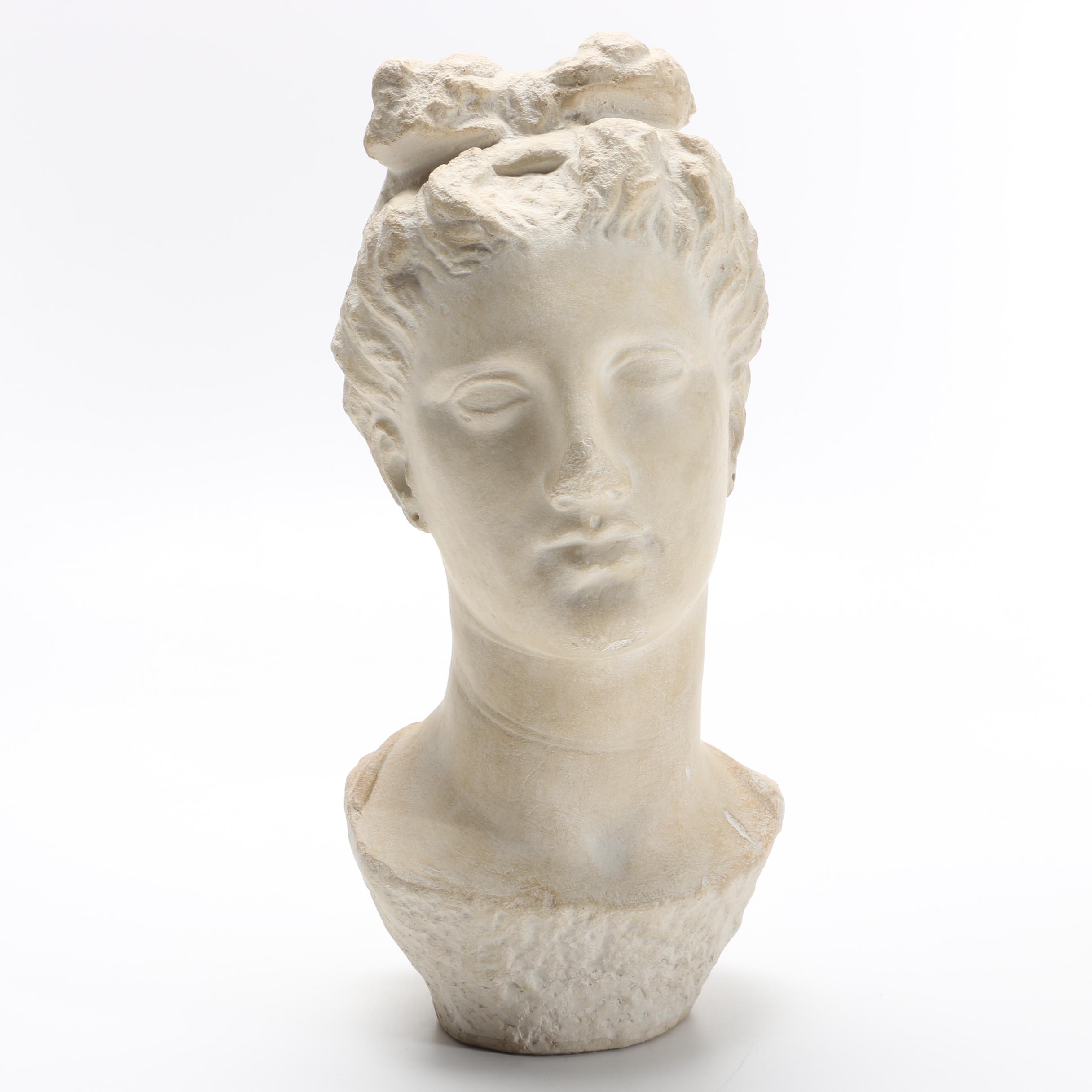 Reproduction Greek Bust of a Young Woman