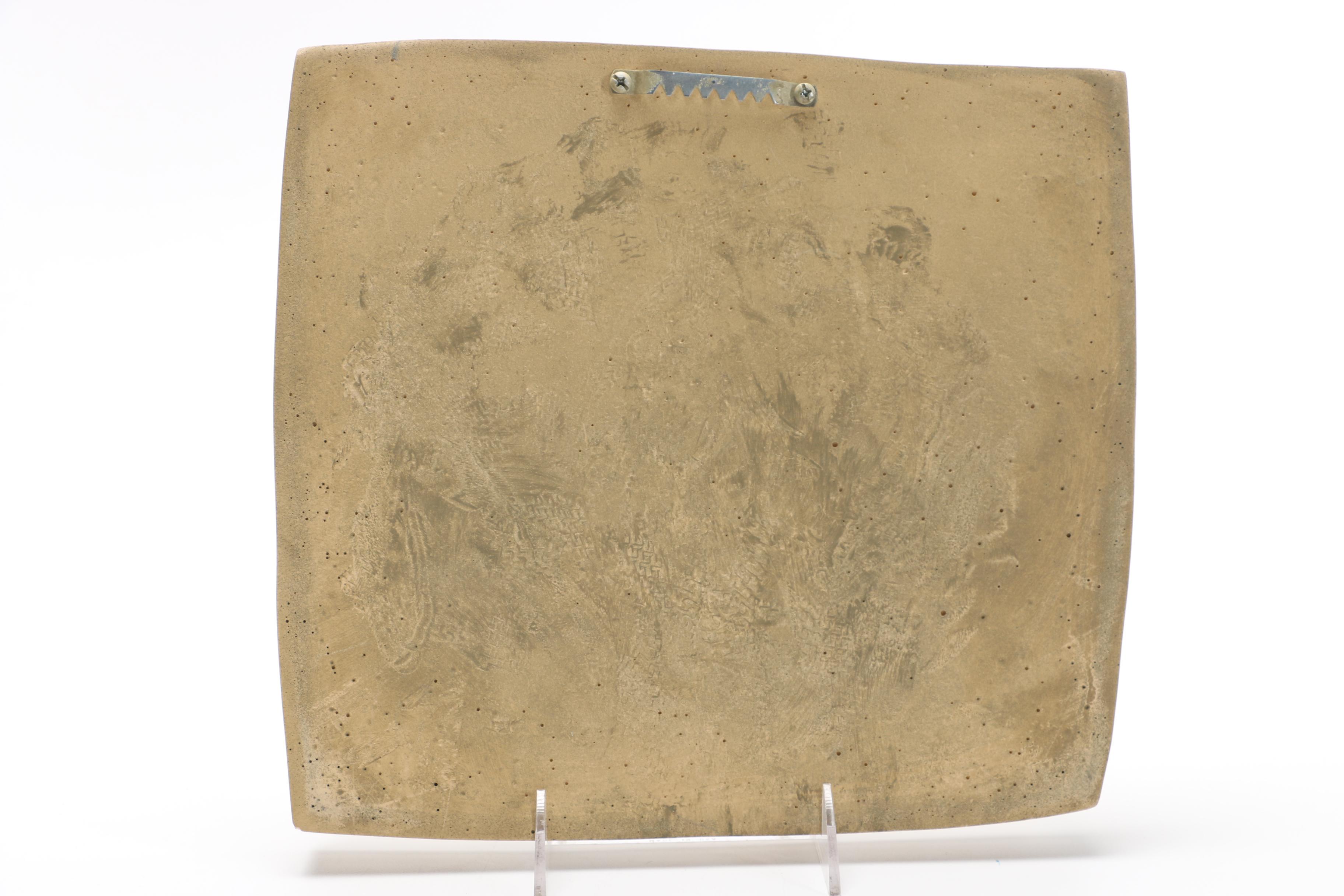 Reproduction Resin Sculpture of St. George Slaying a Dragon