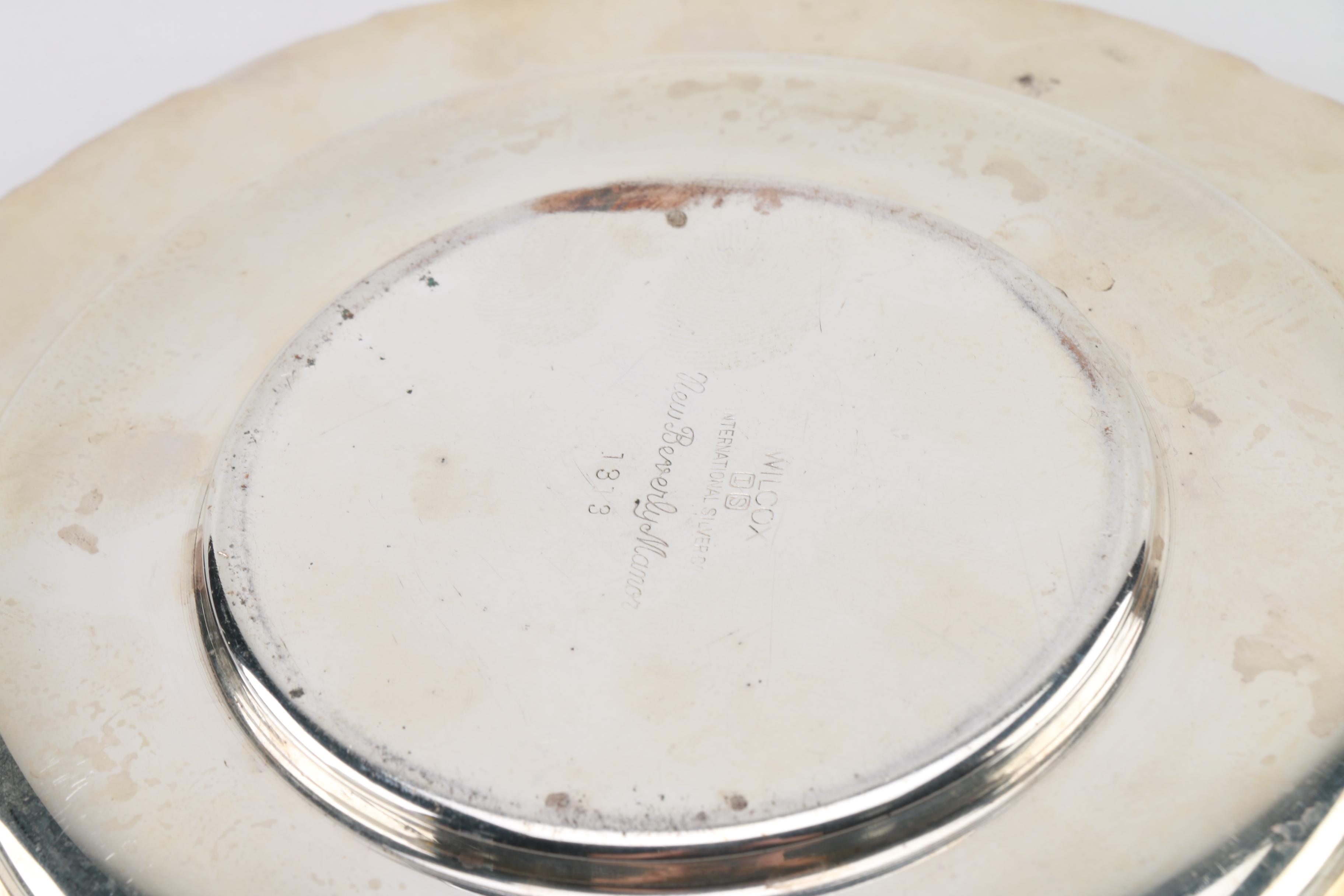 Wilcox Silverplate Co."New Beverly Manor" Bowl and Other Silver Plate Servingware