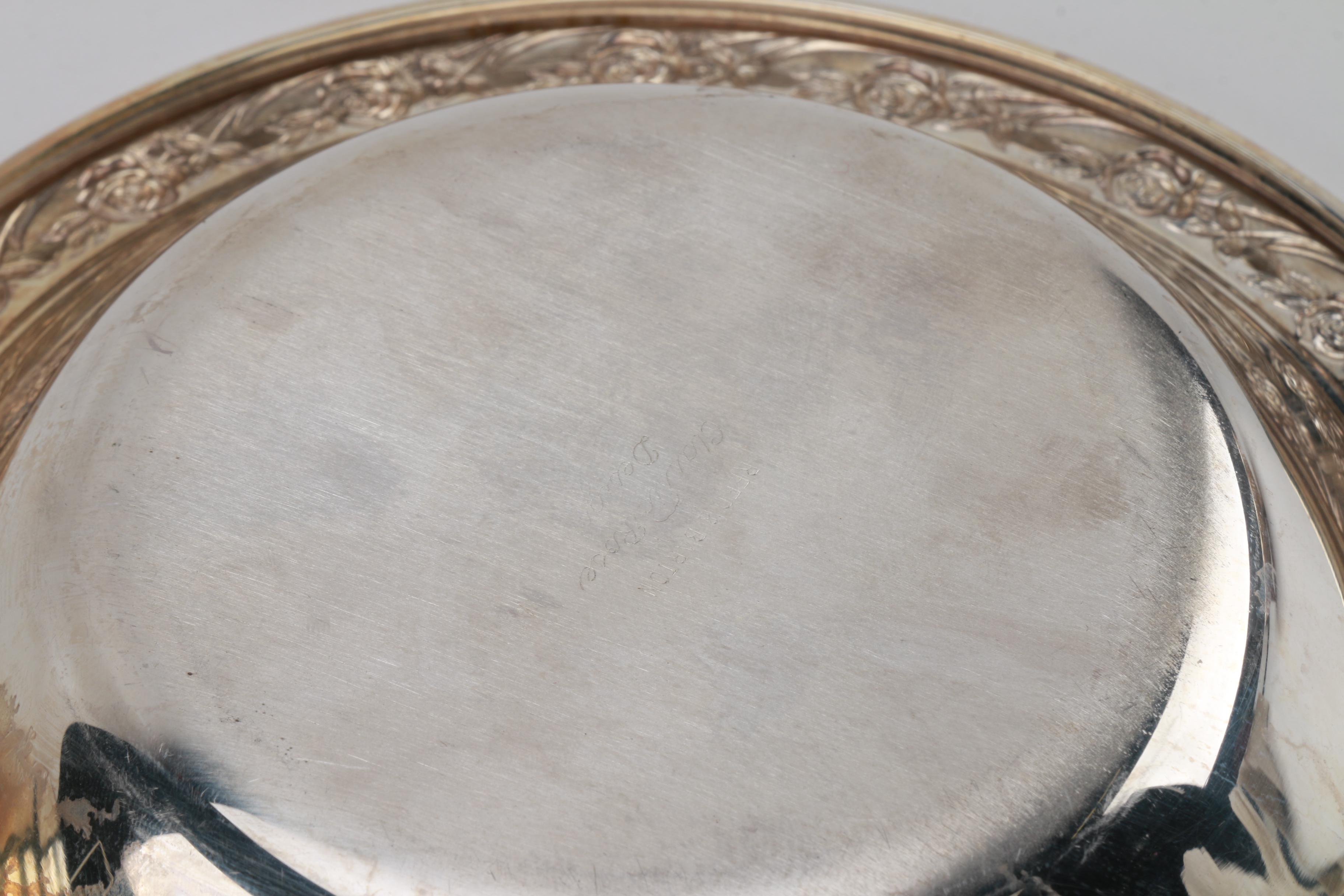 Wilcox Silverplate Co."New Beverly Manor" Bowl and Other Silver Plate Servingware