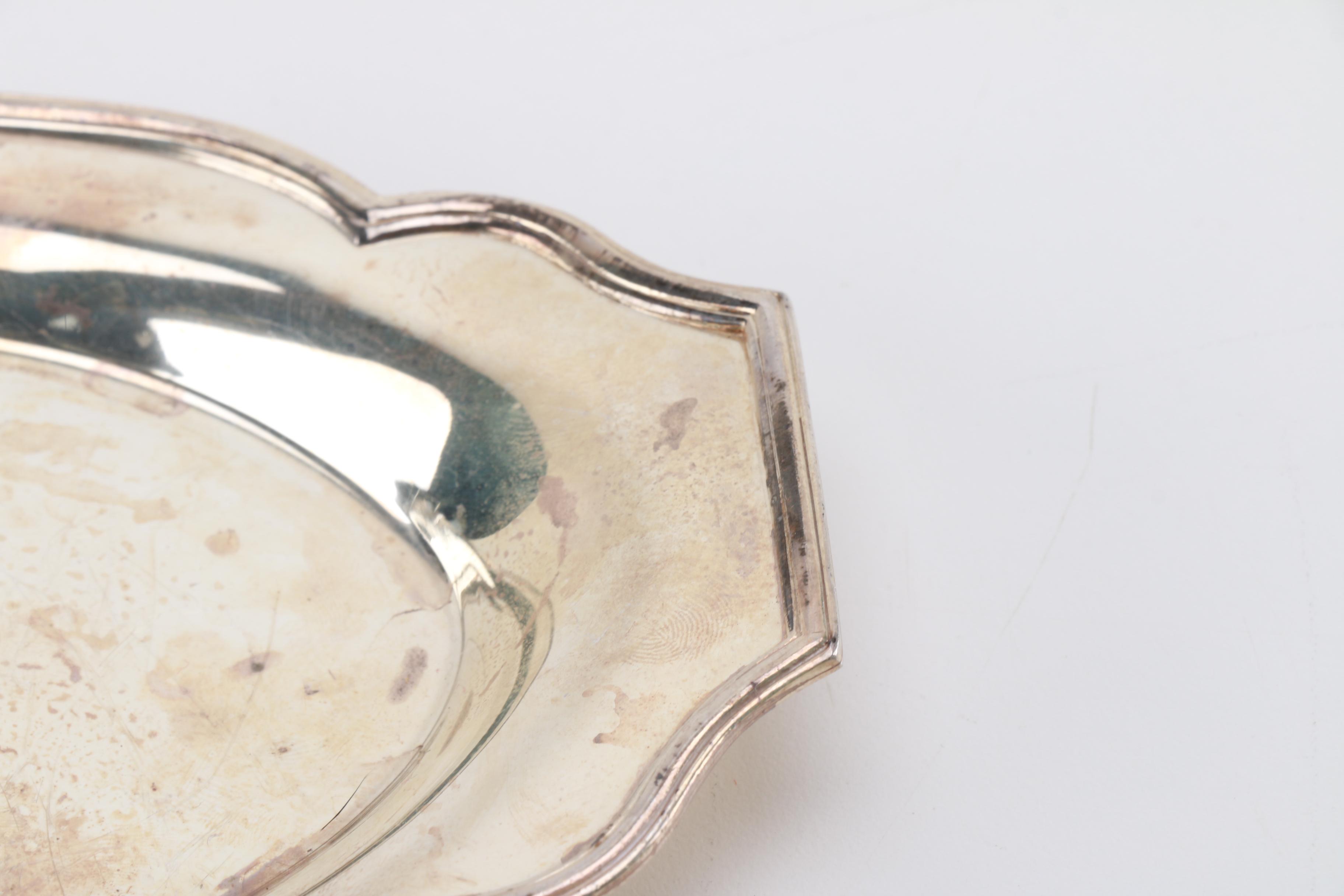 Wilcox Silverplate Co."New Beverly Manor" Bowl and Other Silver Plate Servingware