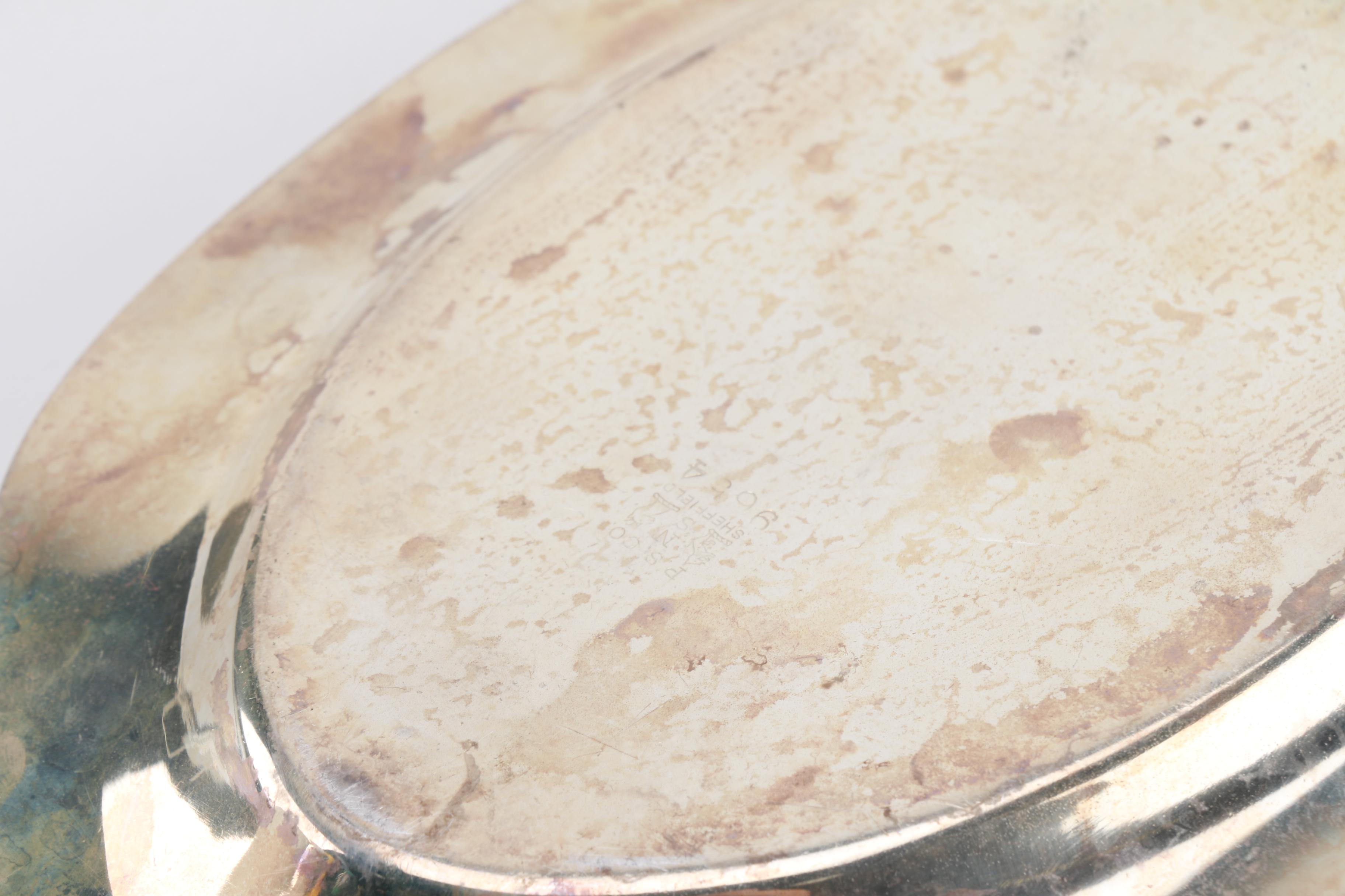 Wilcox Silverplate Co."New Beverly Manor" Bowl and Other Silver Plate Servingware