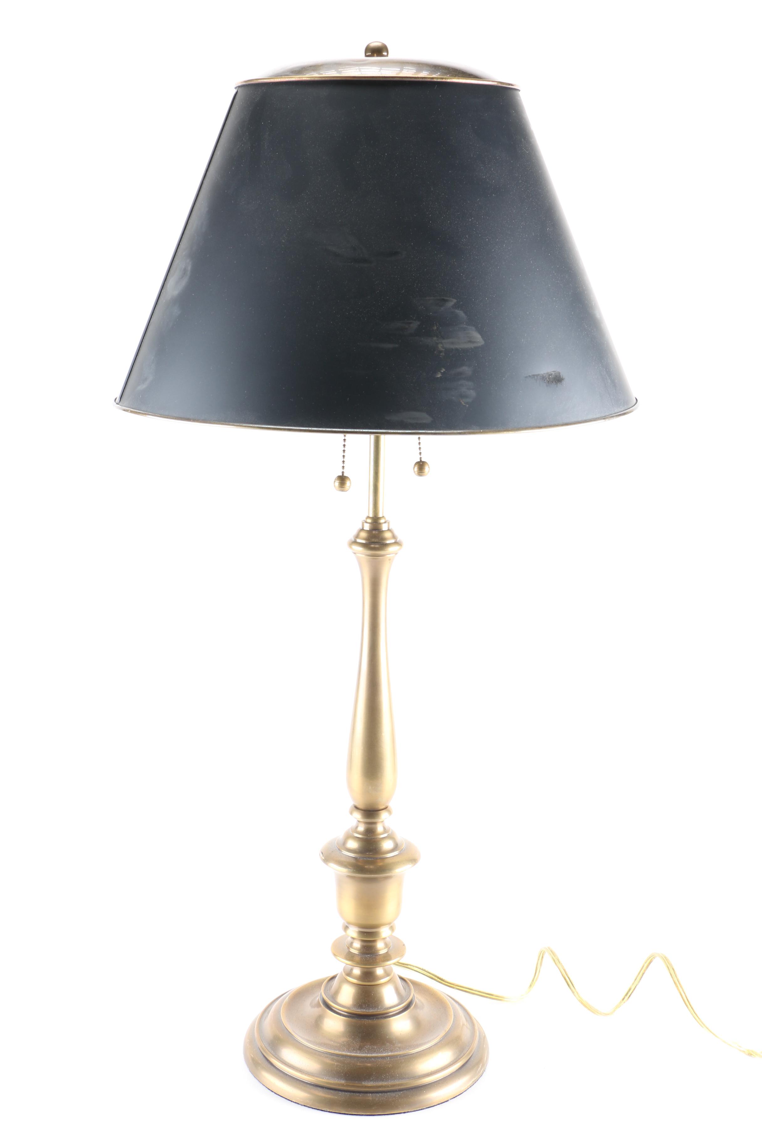 Table Lamp With Metal Shade