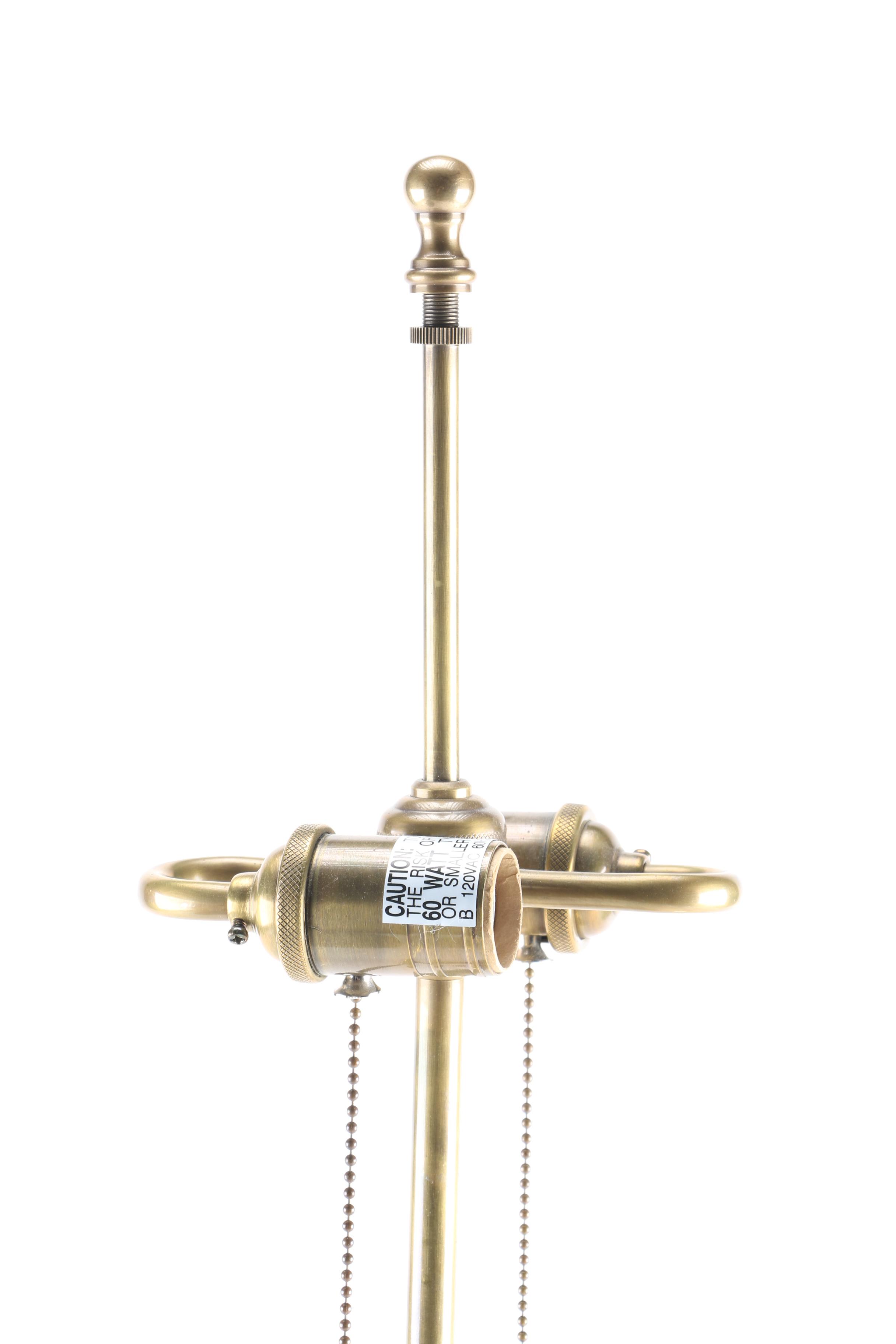 Table Lamp With Metal Shade