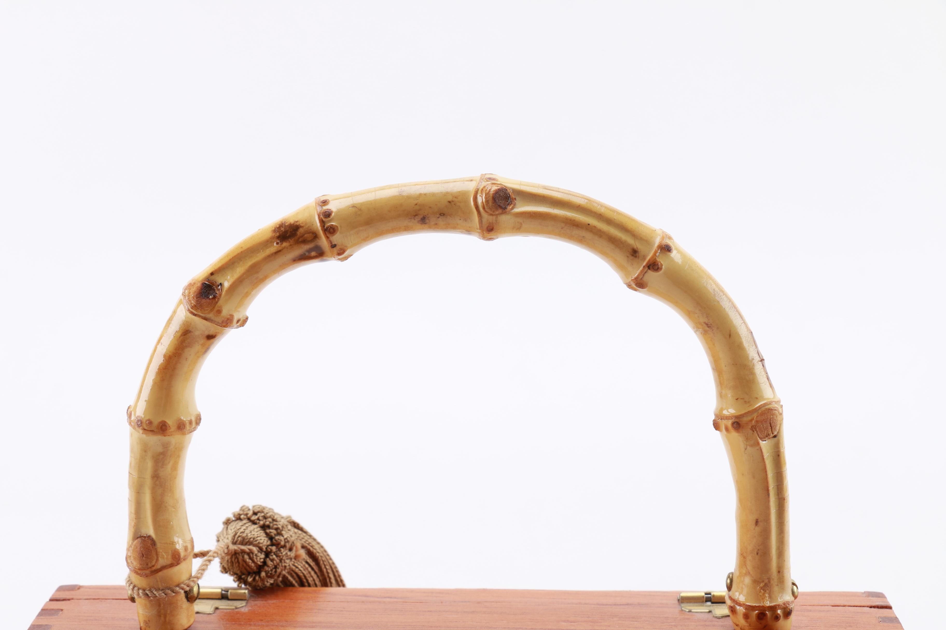 Wooden Cigar Box Purse