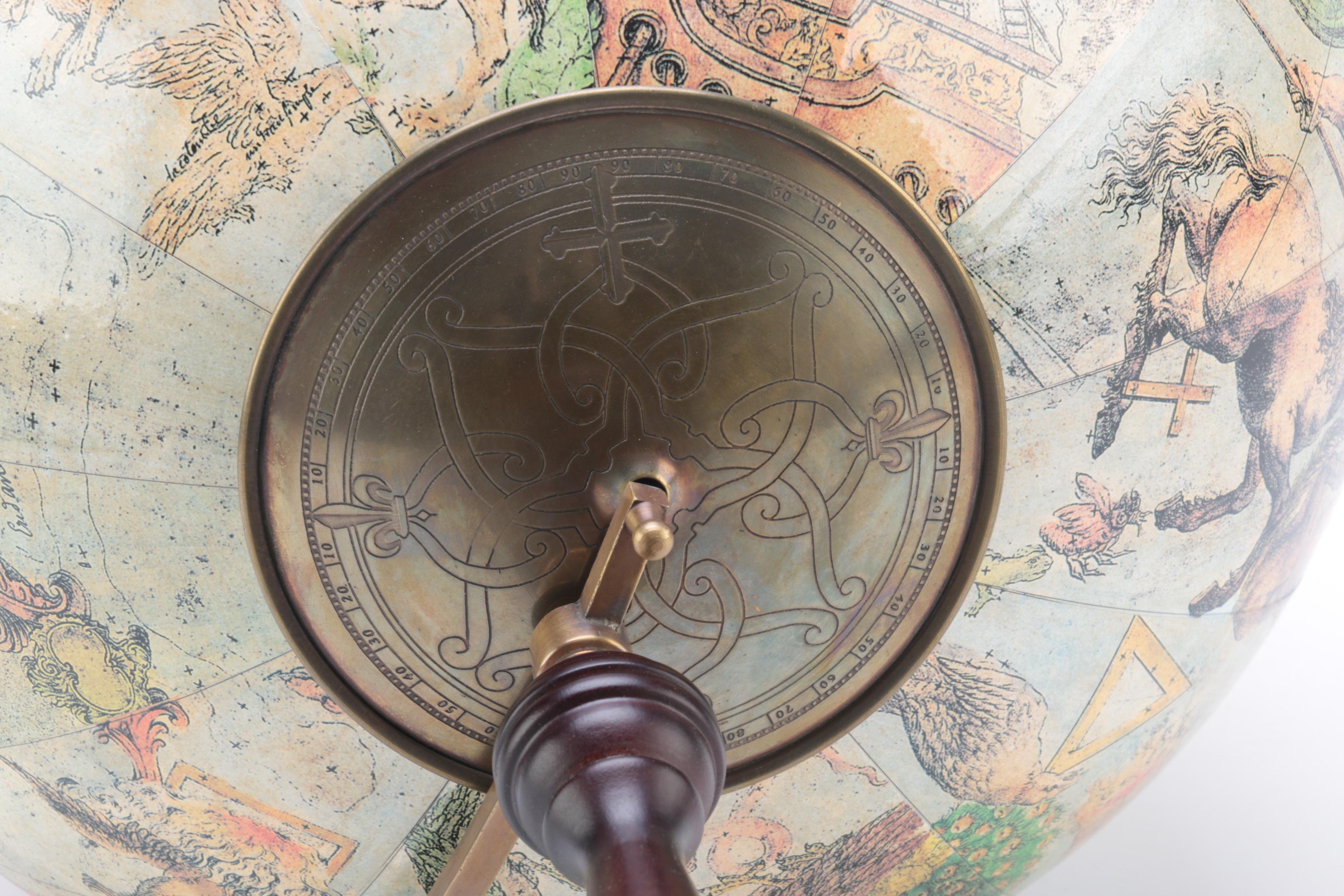 Authentic Models Reproduction 17th Century Globe