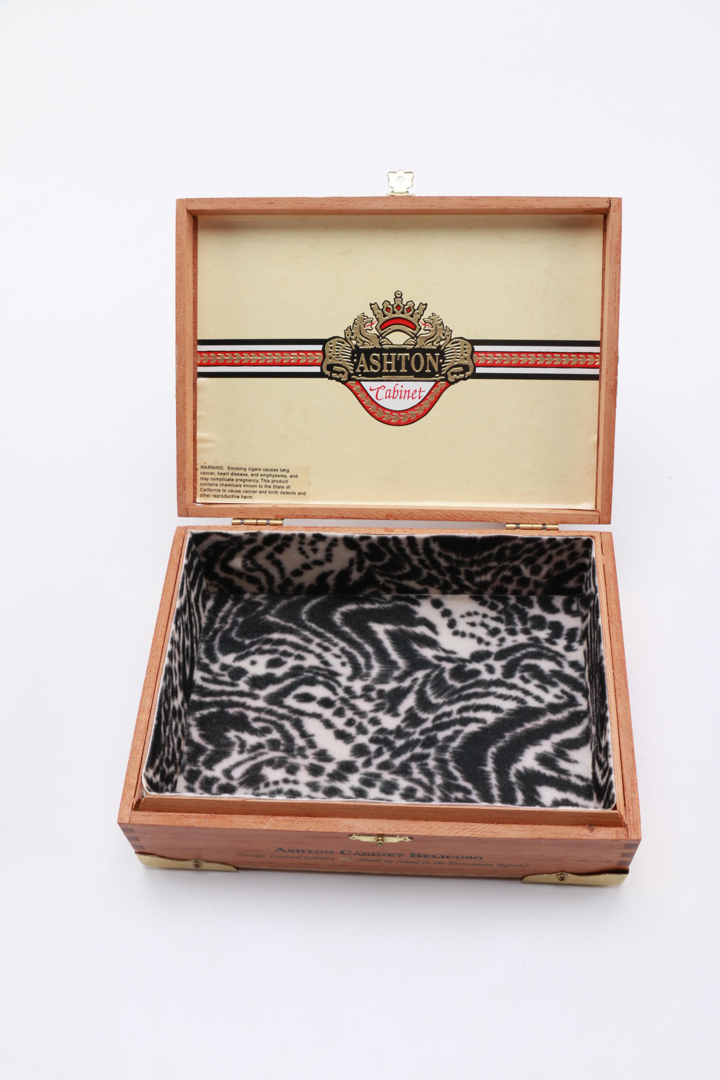 Wooden Cigar Box Purse