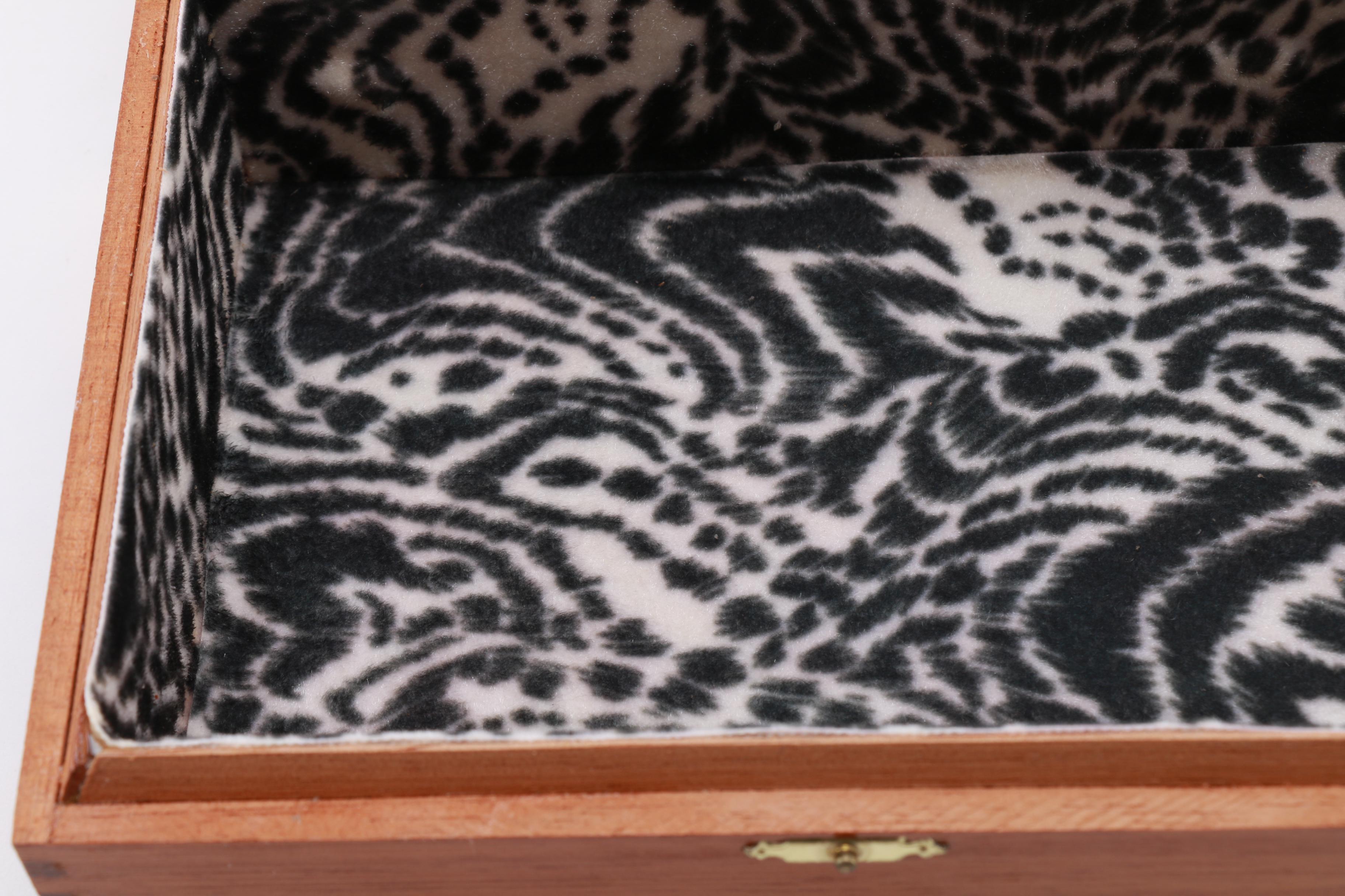 Wooden Cigar Box Purse