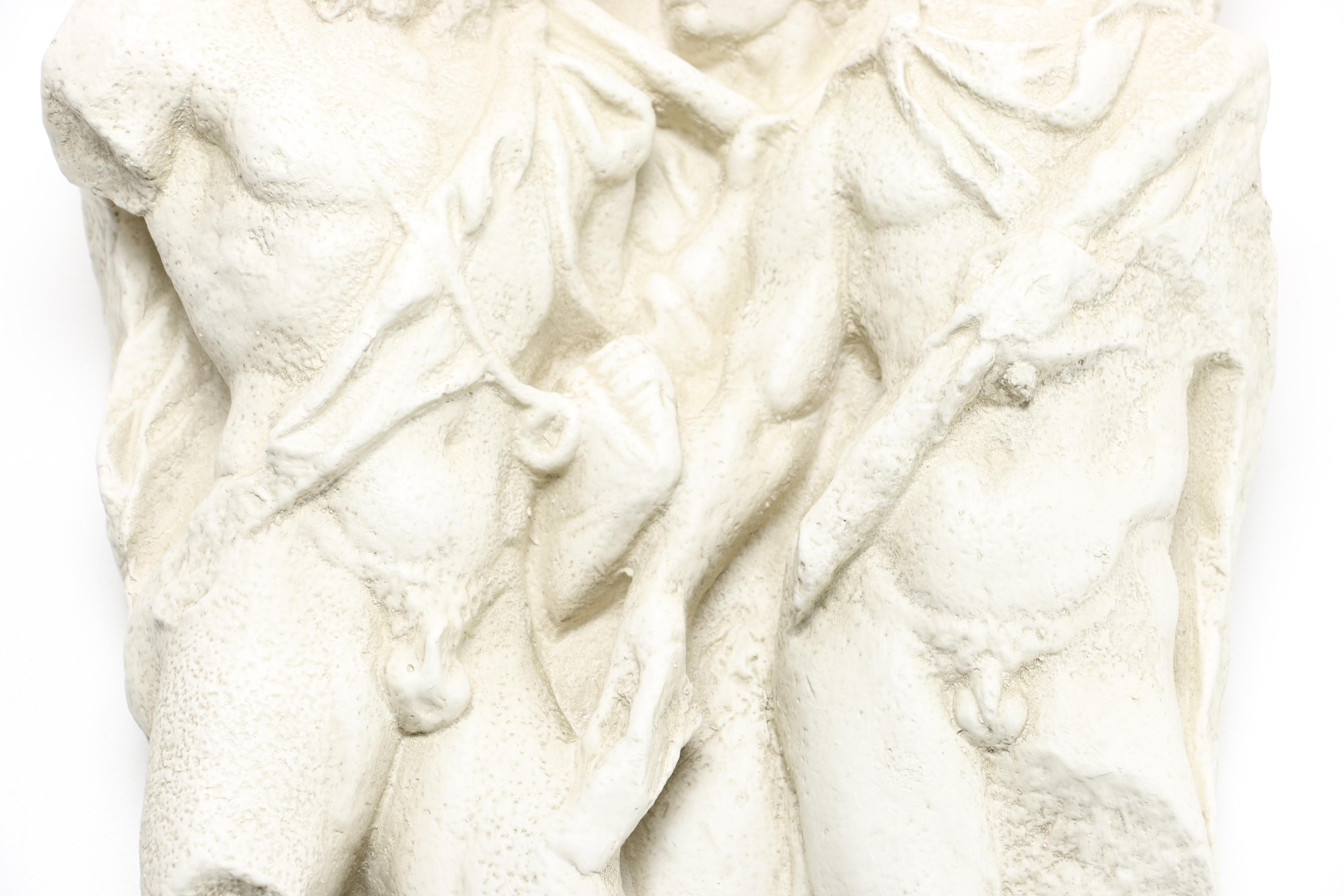 Reproduction Classical Style Bas Relief Battle Scene
