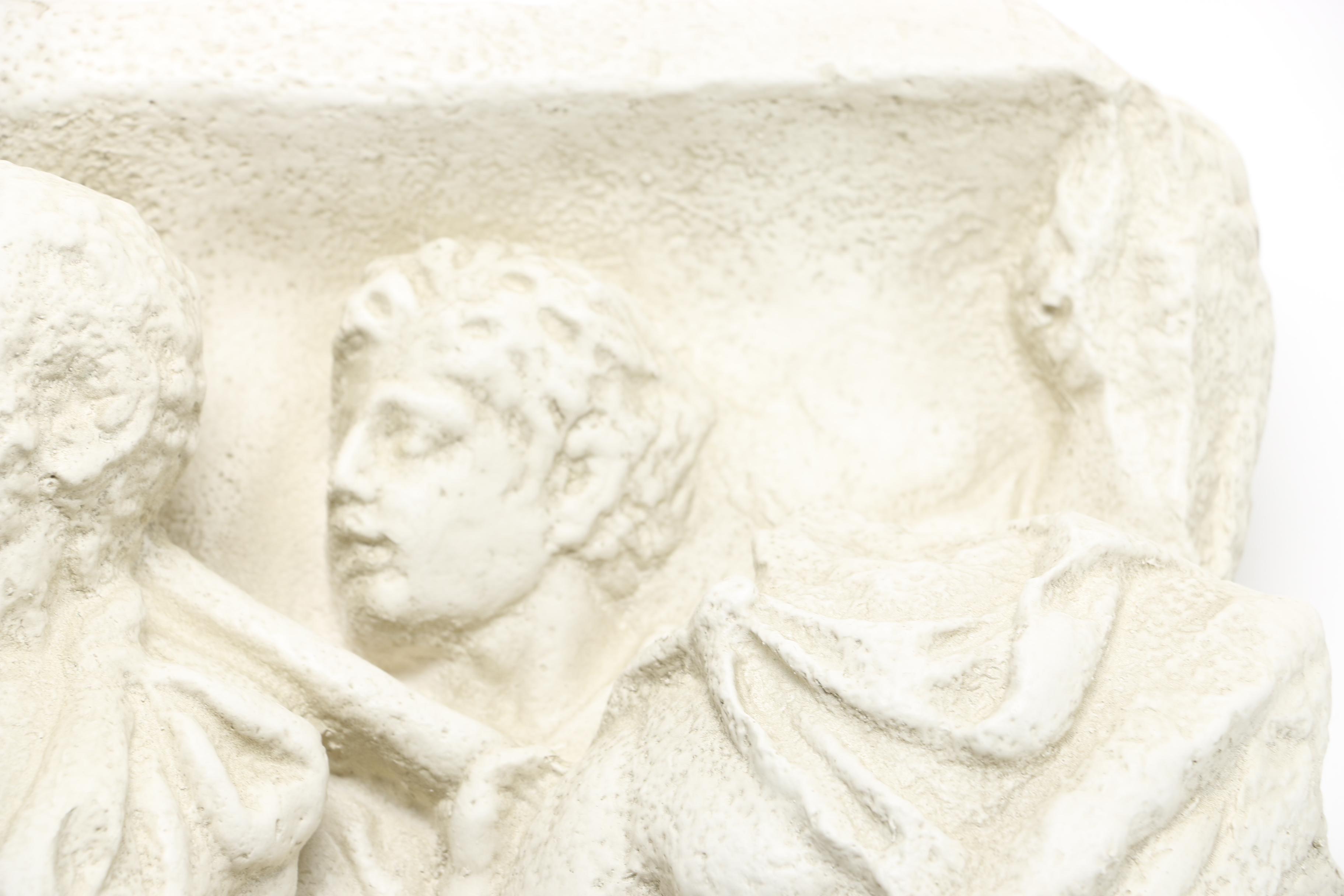 Reproduction Classical Style Bas Relief Battle Scene