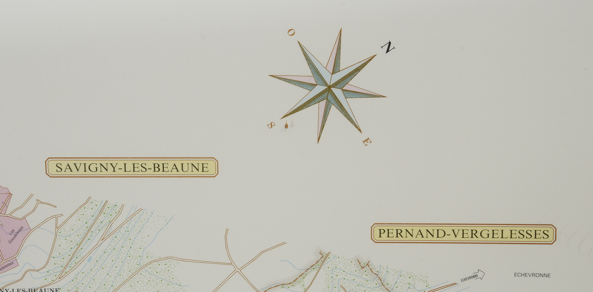 Two Wine Atlas Maps of Côte de Beaune & Côte de Nuits