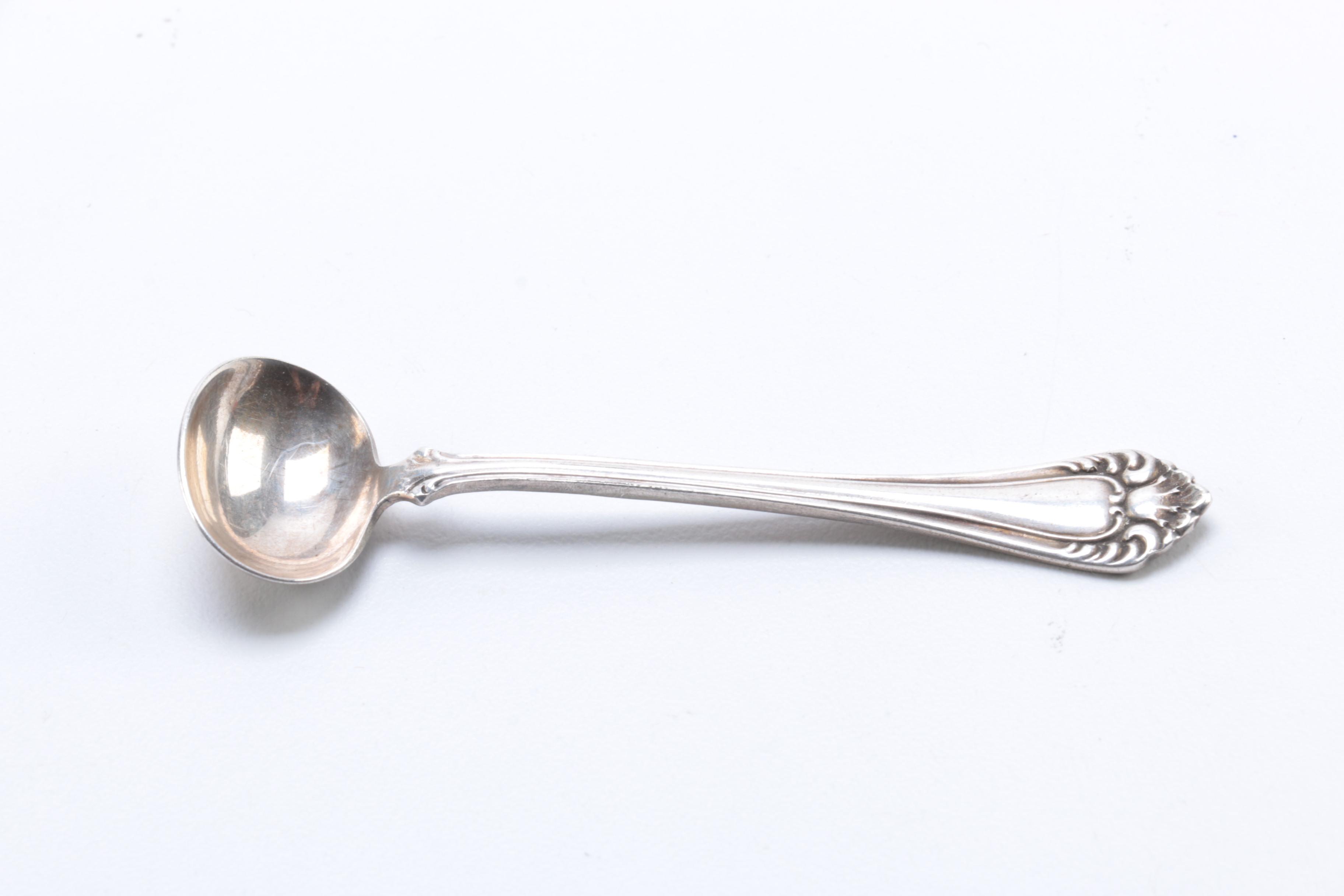 Wm Rogers & Son "Exquisite" Fork and Other Assorted Silver Plate