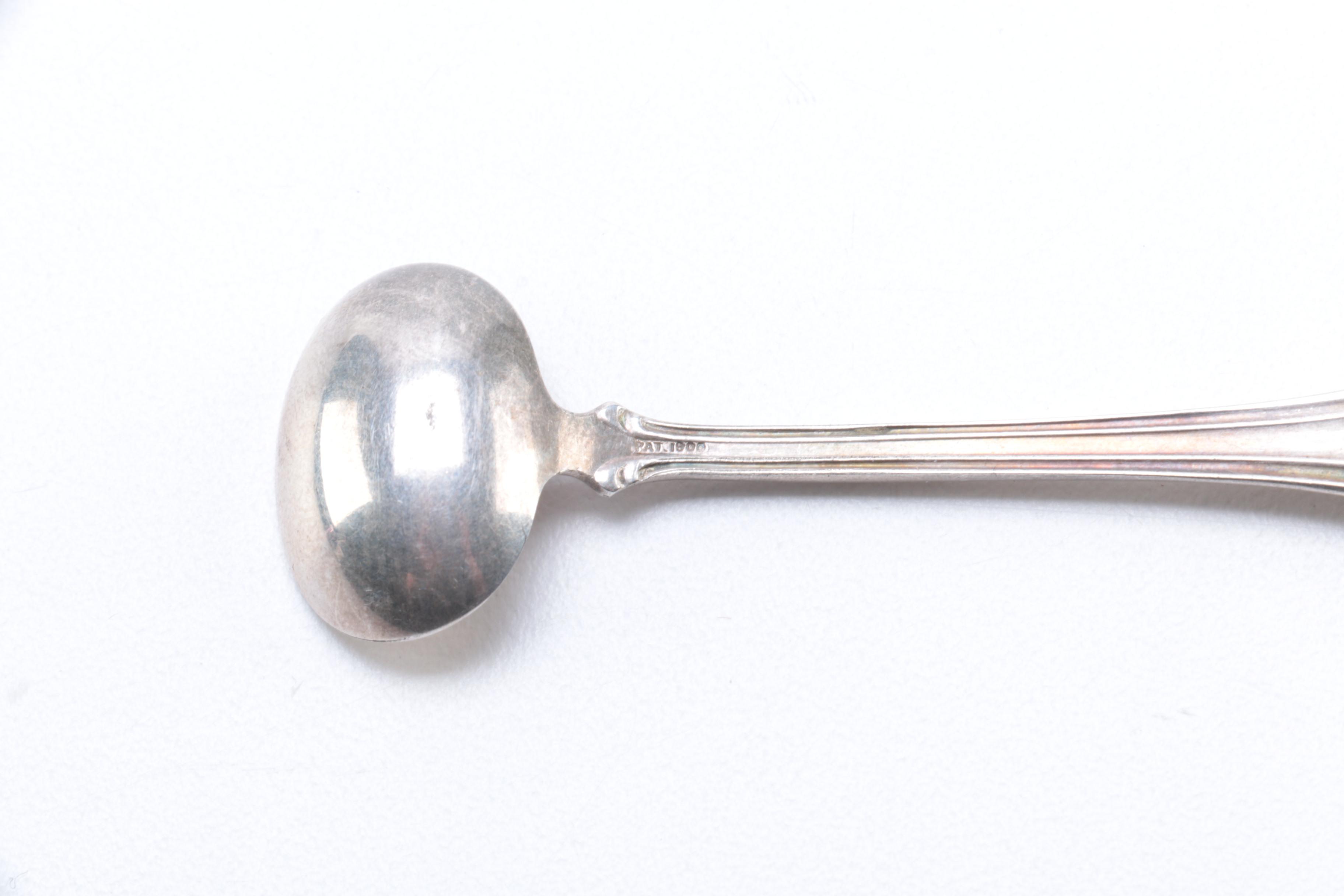 Wm Rogers & Son "Exquisite" Fork and Other Assorted Silver Plate