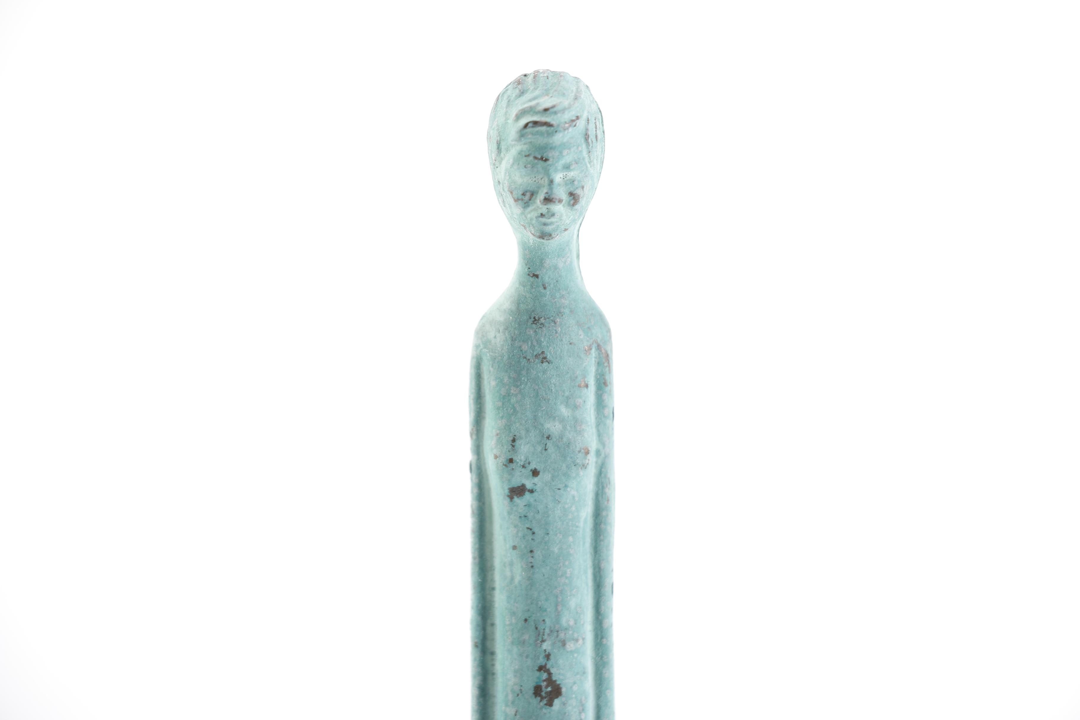 Stylistic Nude Reproduction of an Etruscan Male