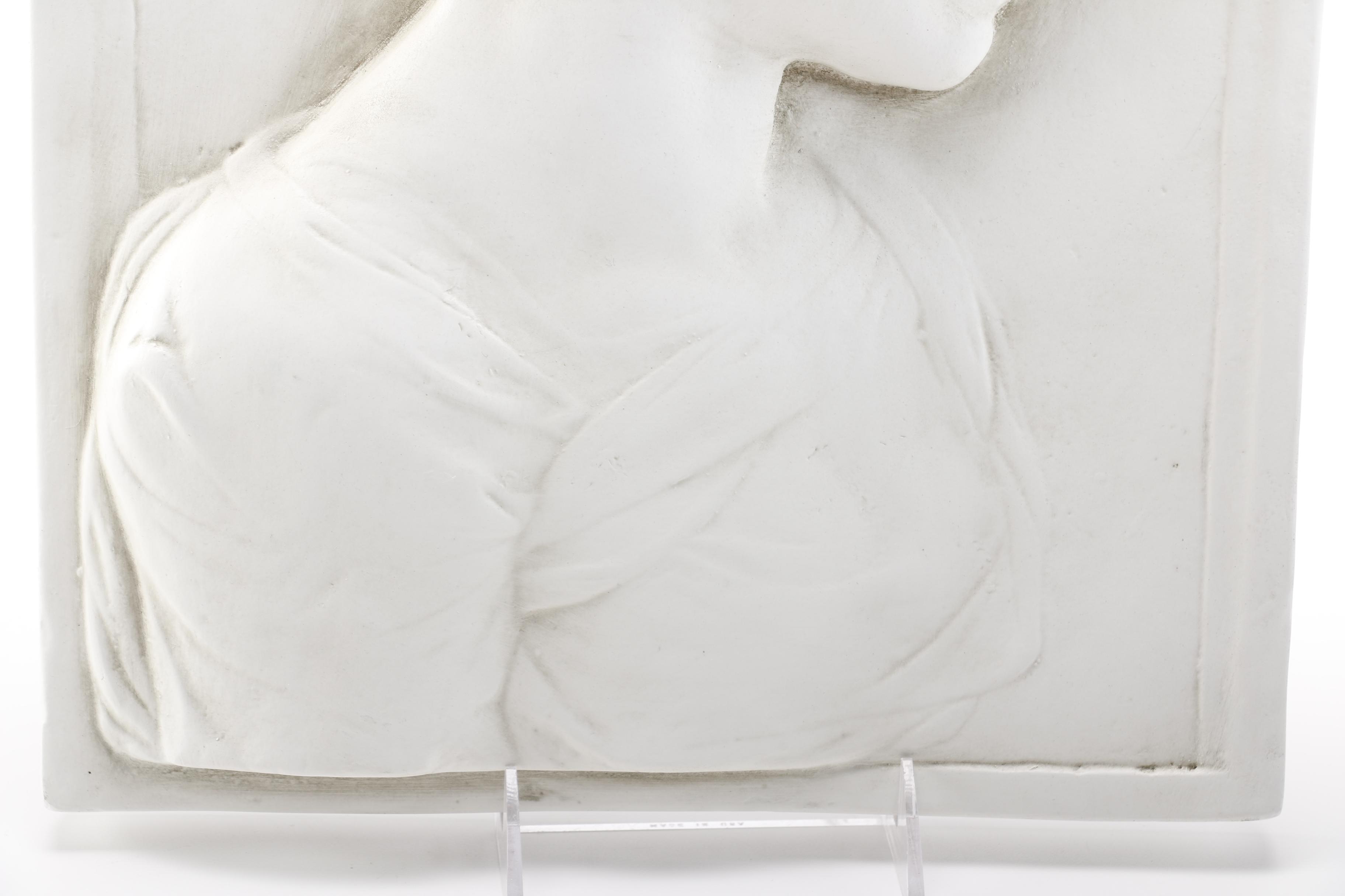 Reproduction Classical Plaster Wall Plaque