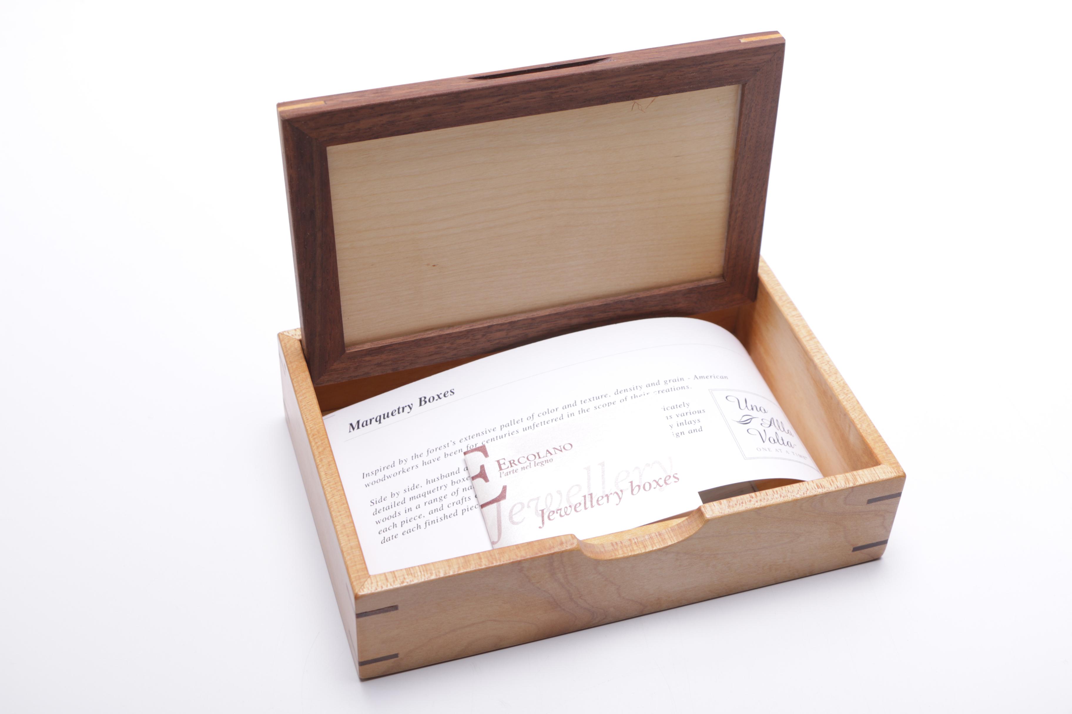 Hand Made Inlaid Wooden Boxes