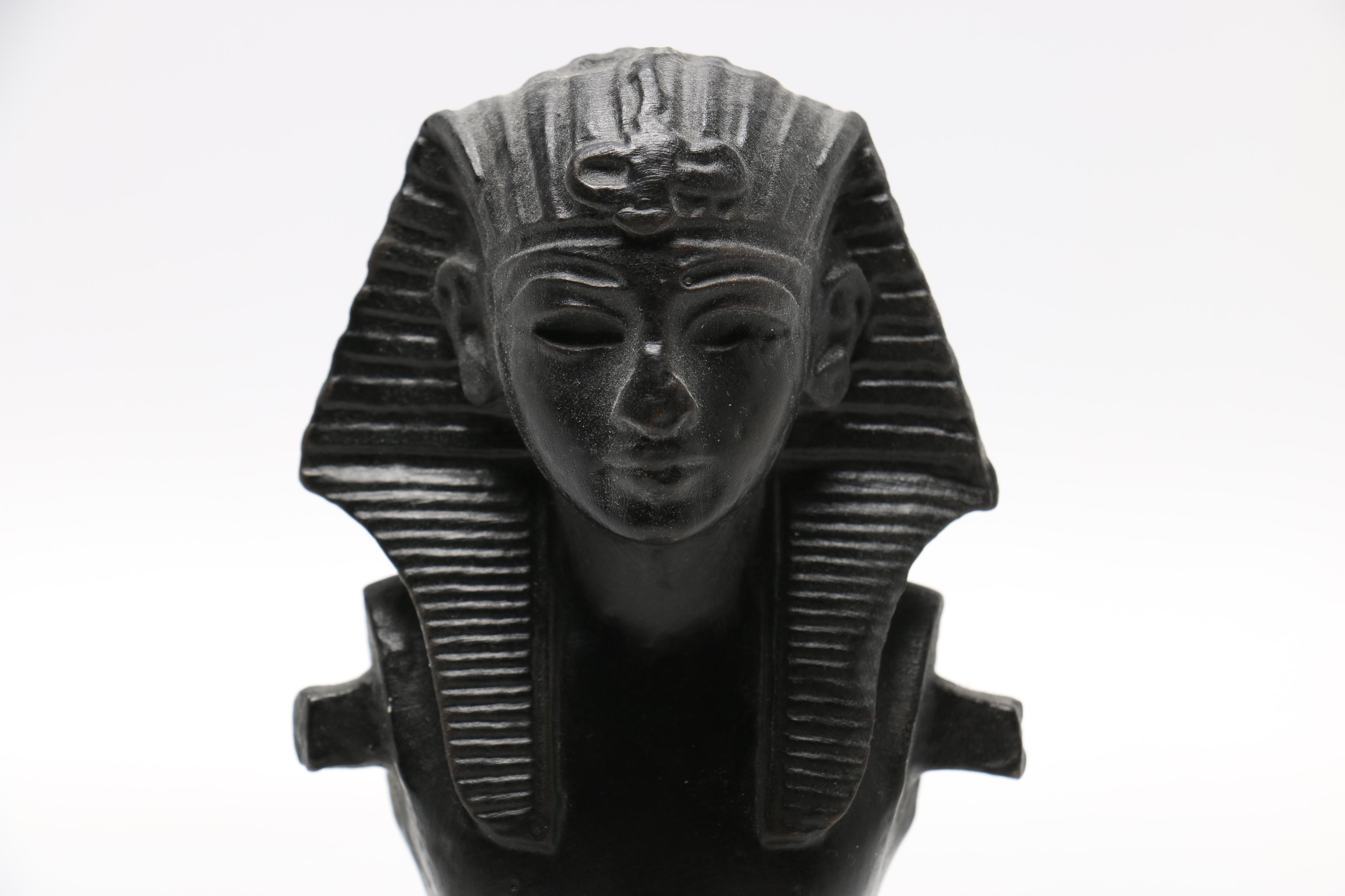 Reproduction Sculpture of a Kneeling Pharaoh