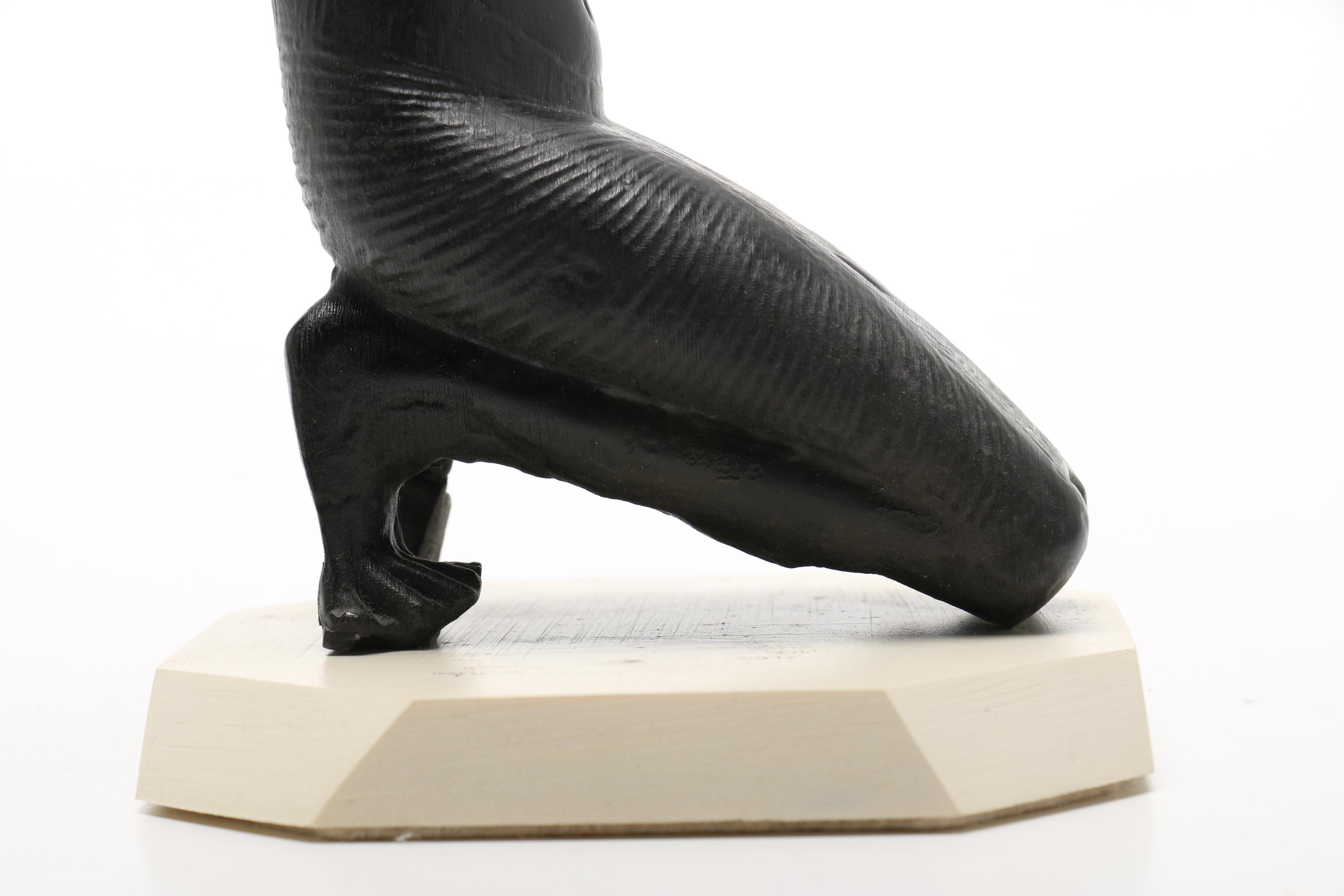 Reproduction Sculpture of a Kneeling Pharaoh