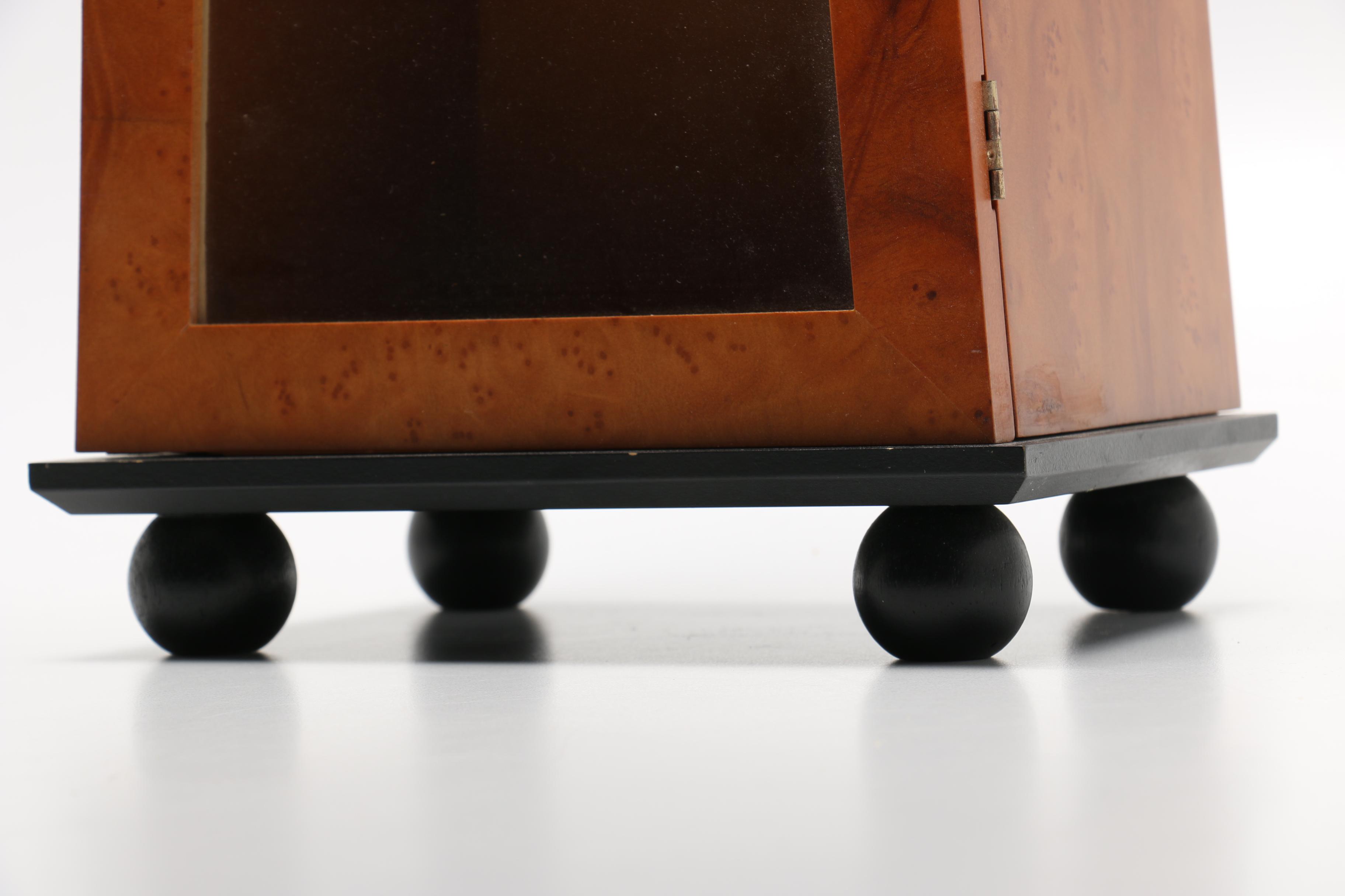 Wood Obelisk Display Case