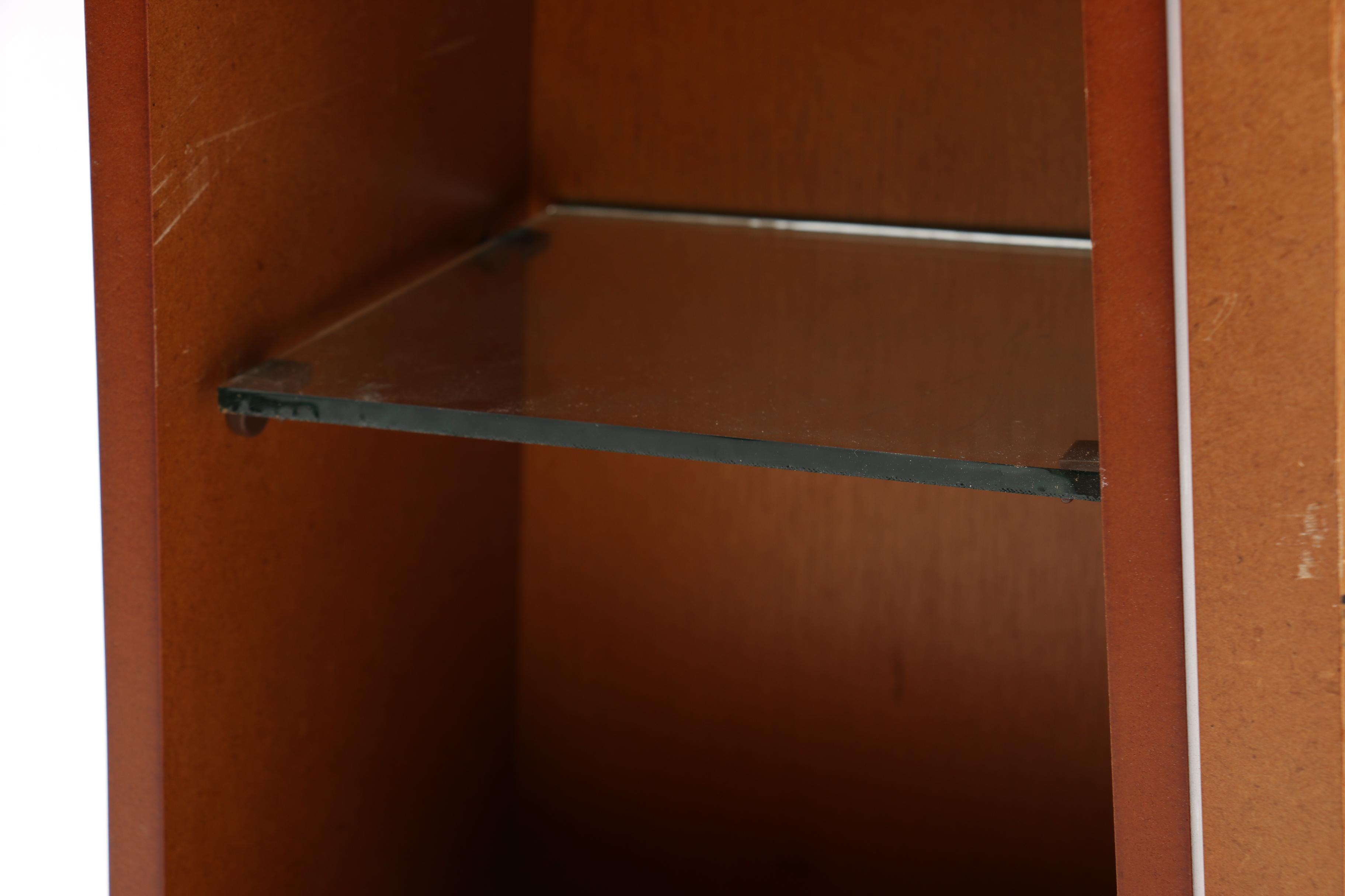 Wood Obelisk Display Case