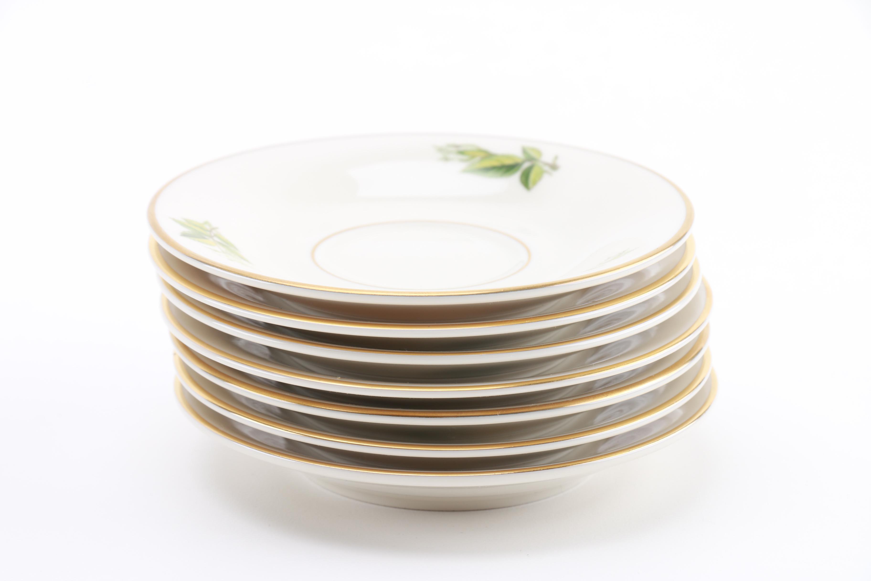 Pickard China Teacups and Saucers