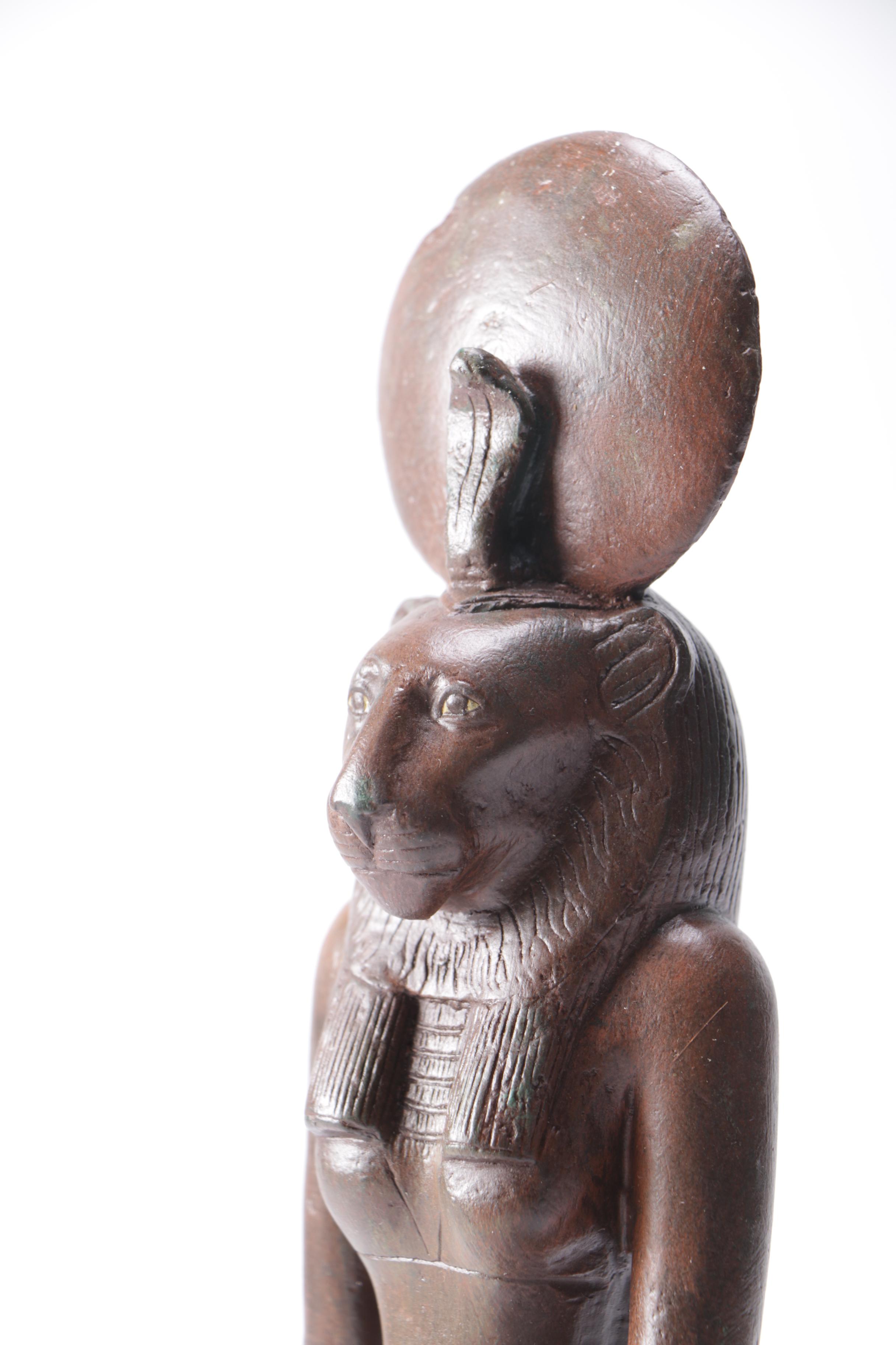 Metropolitan Museum of Art Reproduction Egyptian Lion Goddess