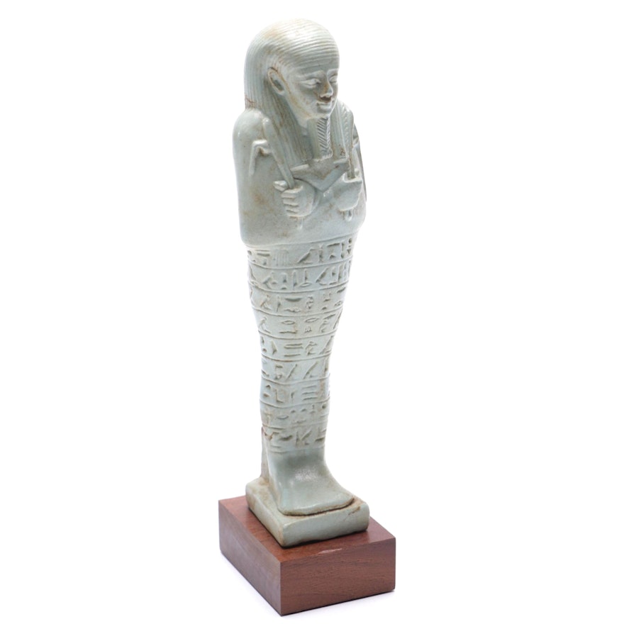 Reproduction Green Sarcophagus Sculpture