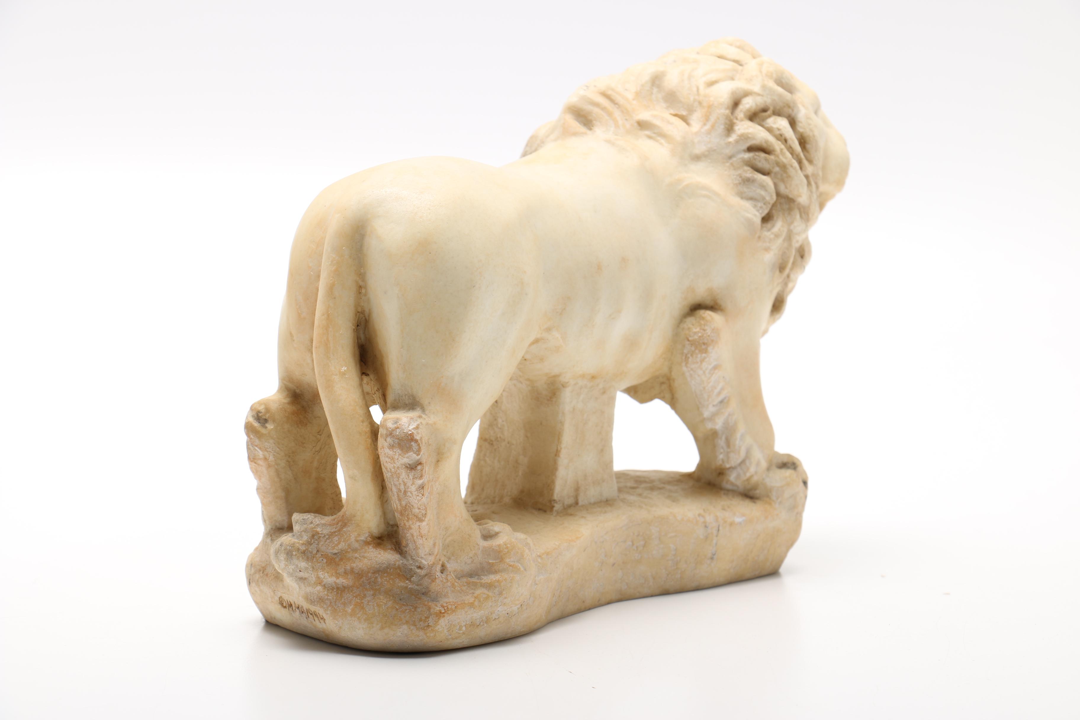 Metropolitan Museum of Art Reproduction Striding Lion