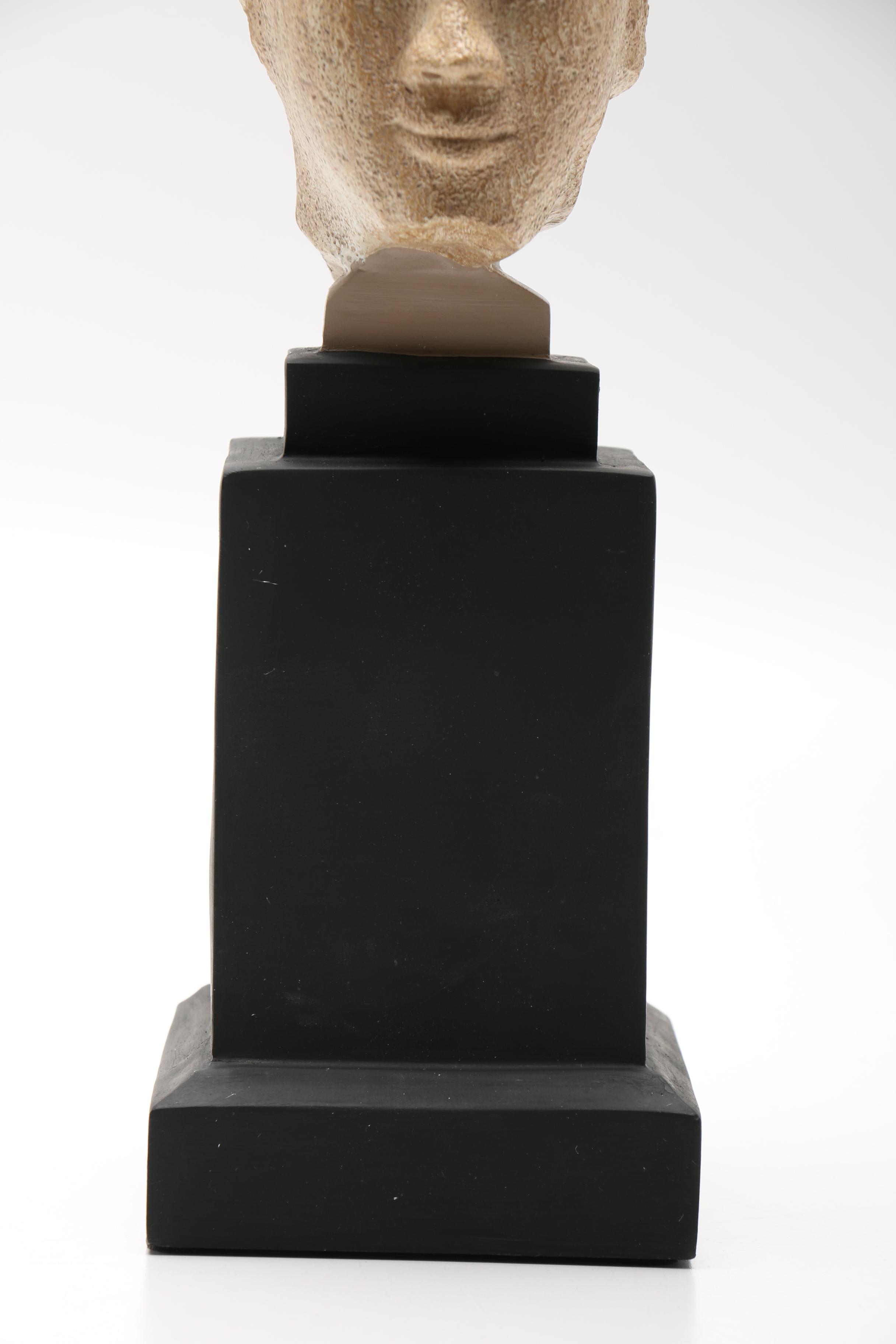 Design Toscano Reproduction Pharaoh Head Sculpture