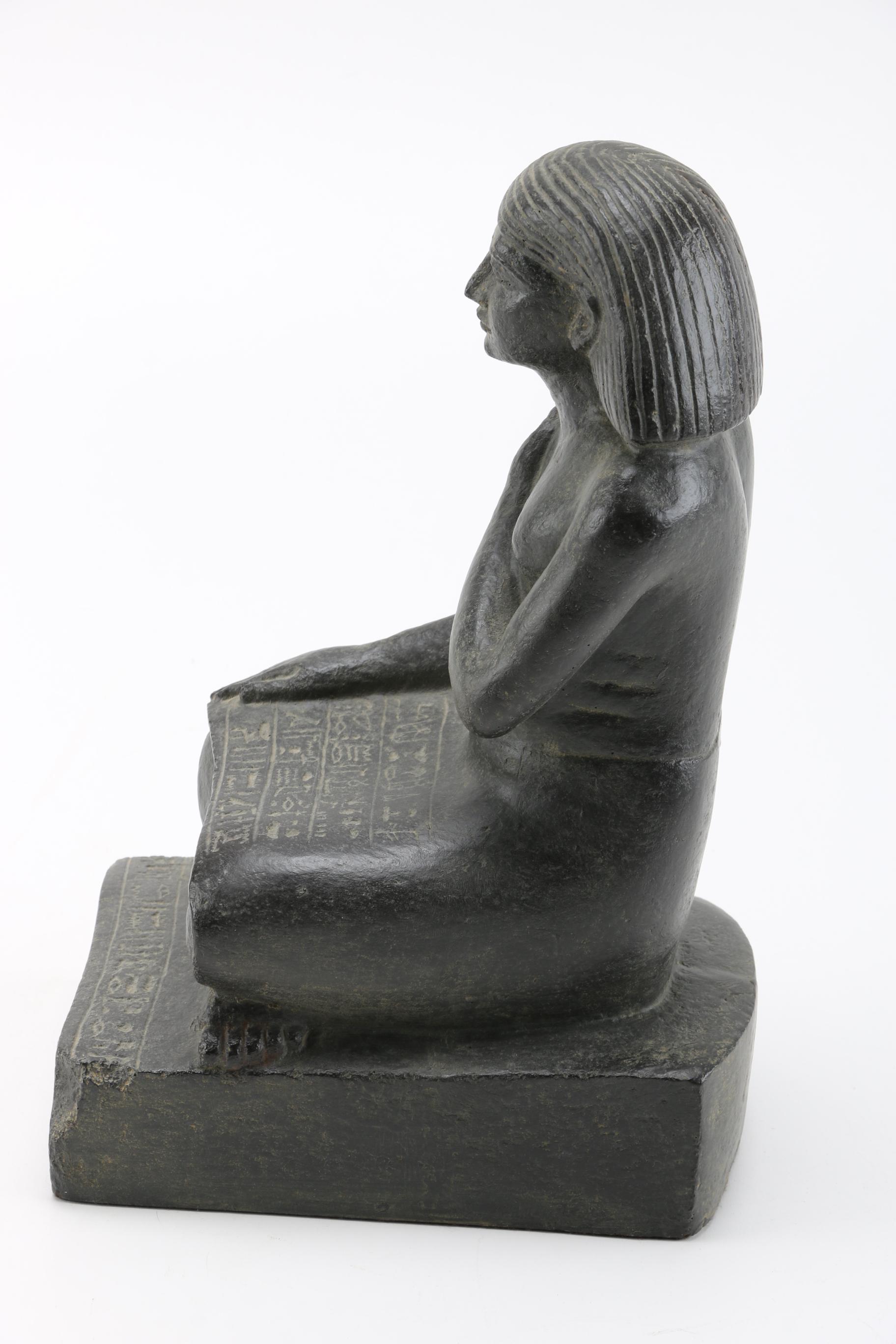 Reproduction Sculpture of "Amenhotep, Son of Hapu"