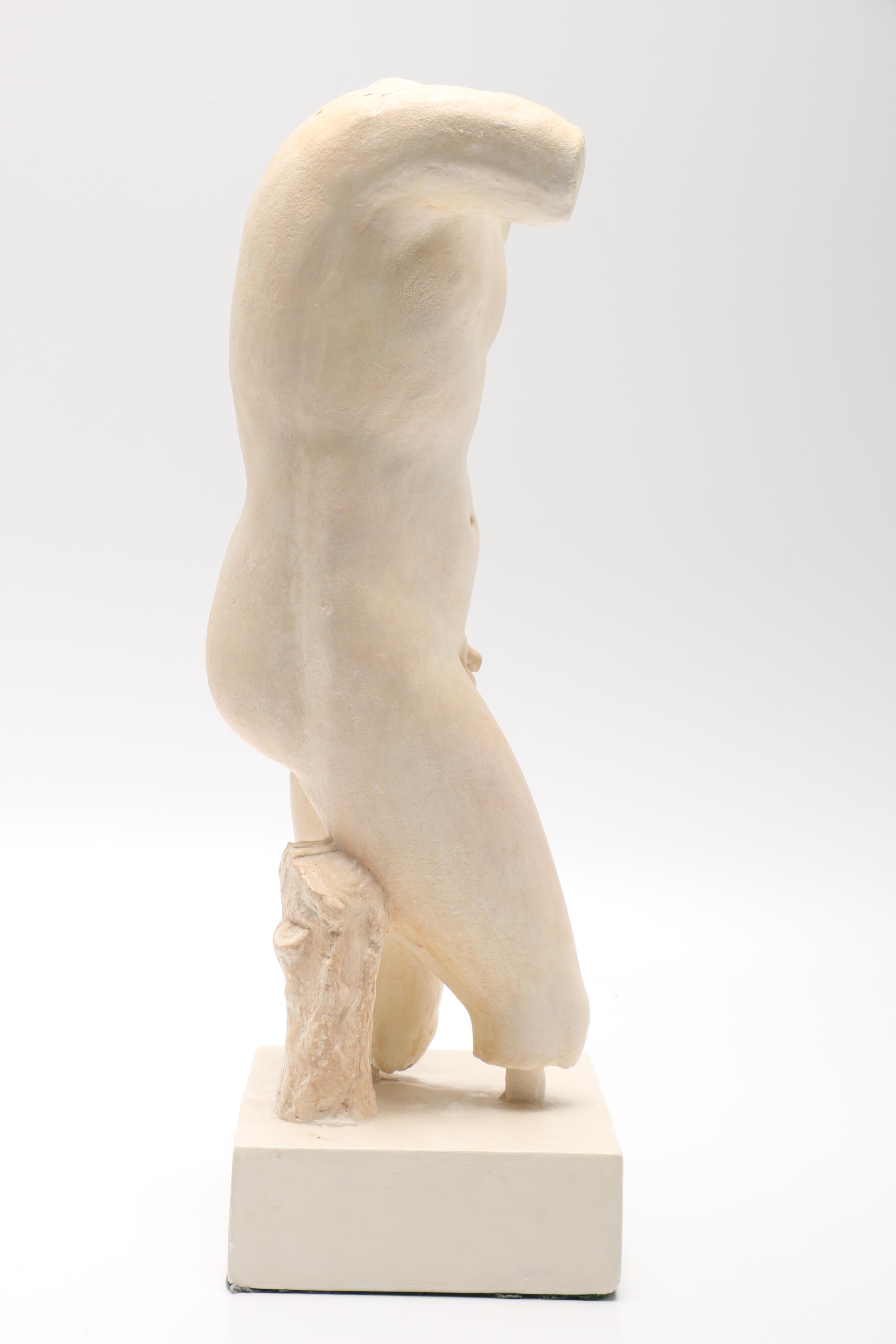 Greco-Roman Style Male Torso Statue