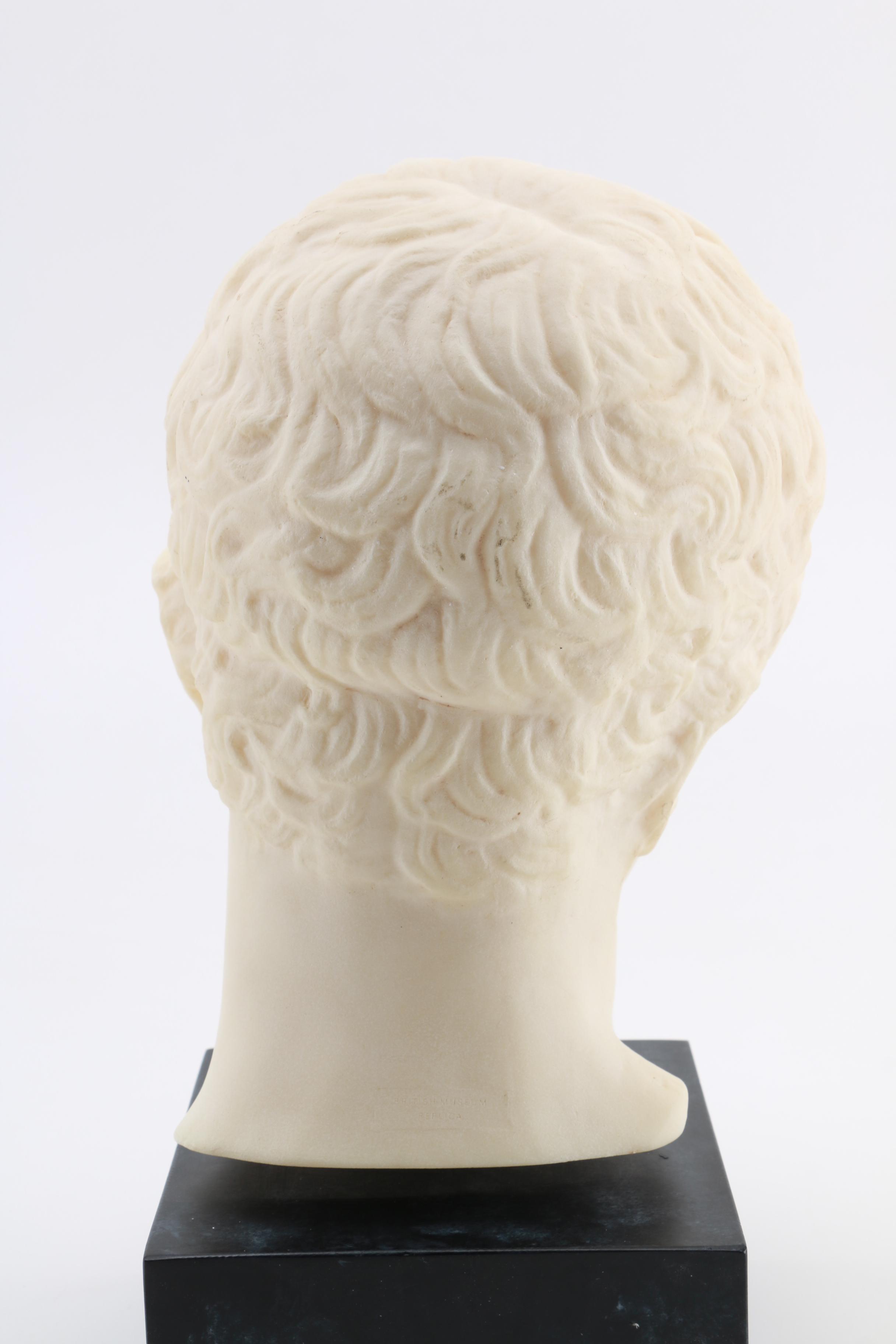 Reproduction Resin Male Bust