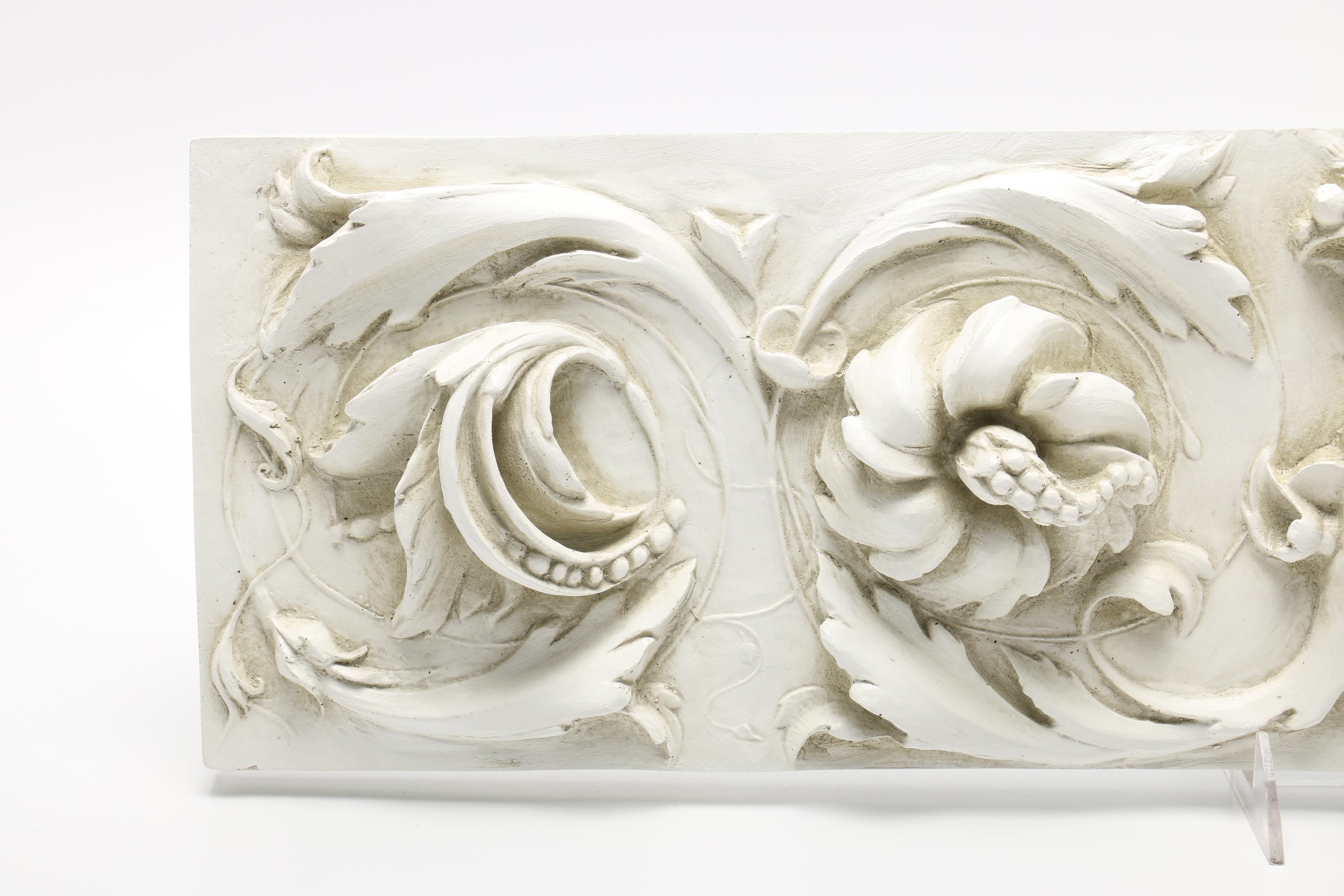 Floral and Foliate Green Man Wall Plaque