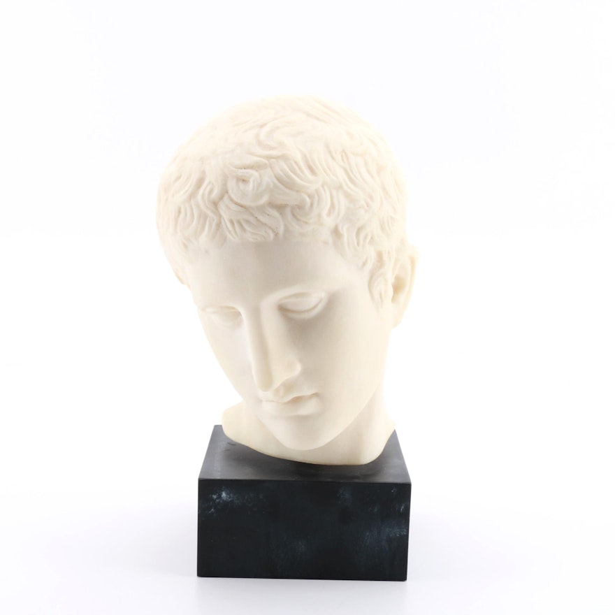 Reproduction Resin Male Bust