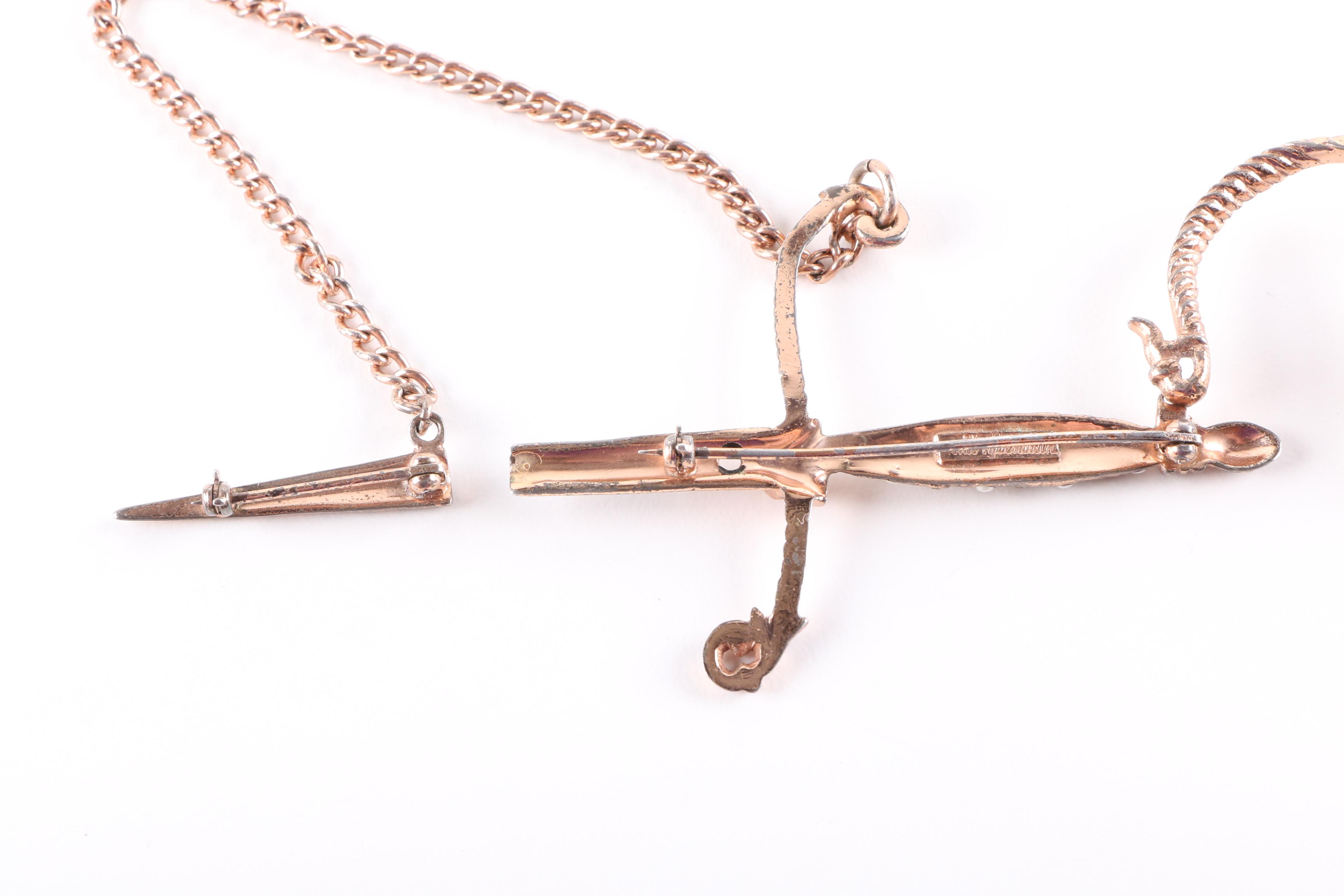 Nettie Rosenstein Sterling Dagger Demi Parure