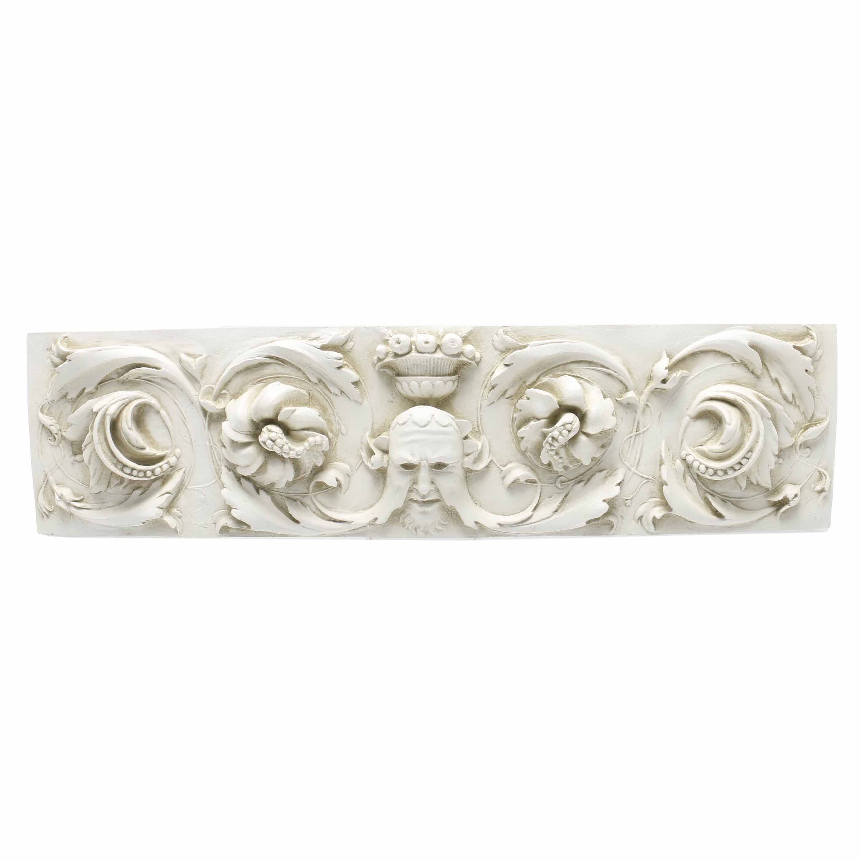 Floral and Foliate Green Man Wall Plaque