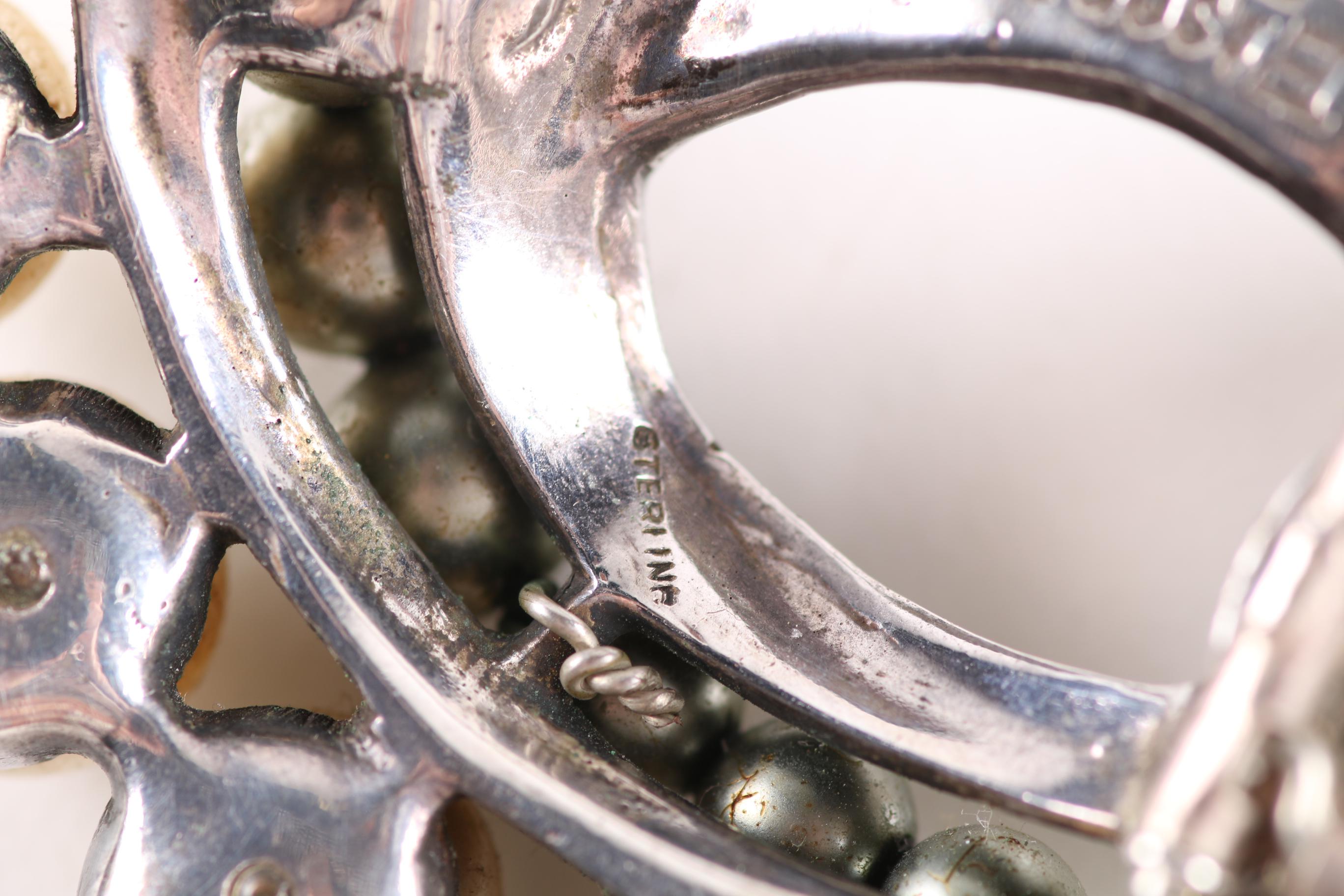 Vintage Eisenberg Original Sterling Clip