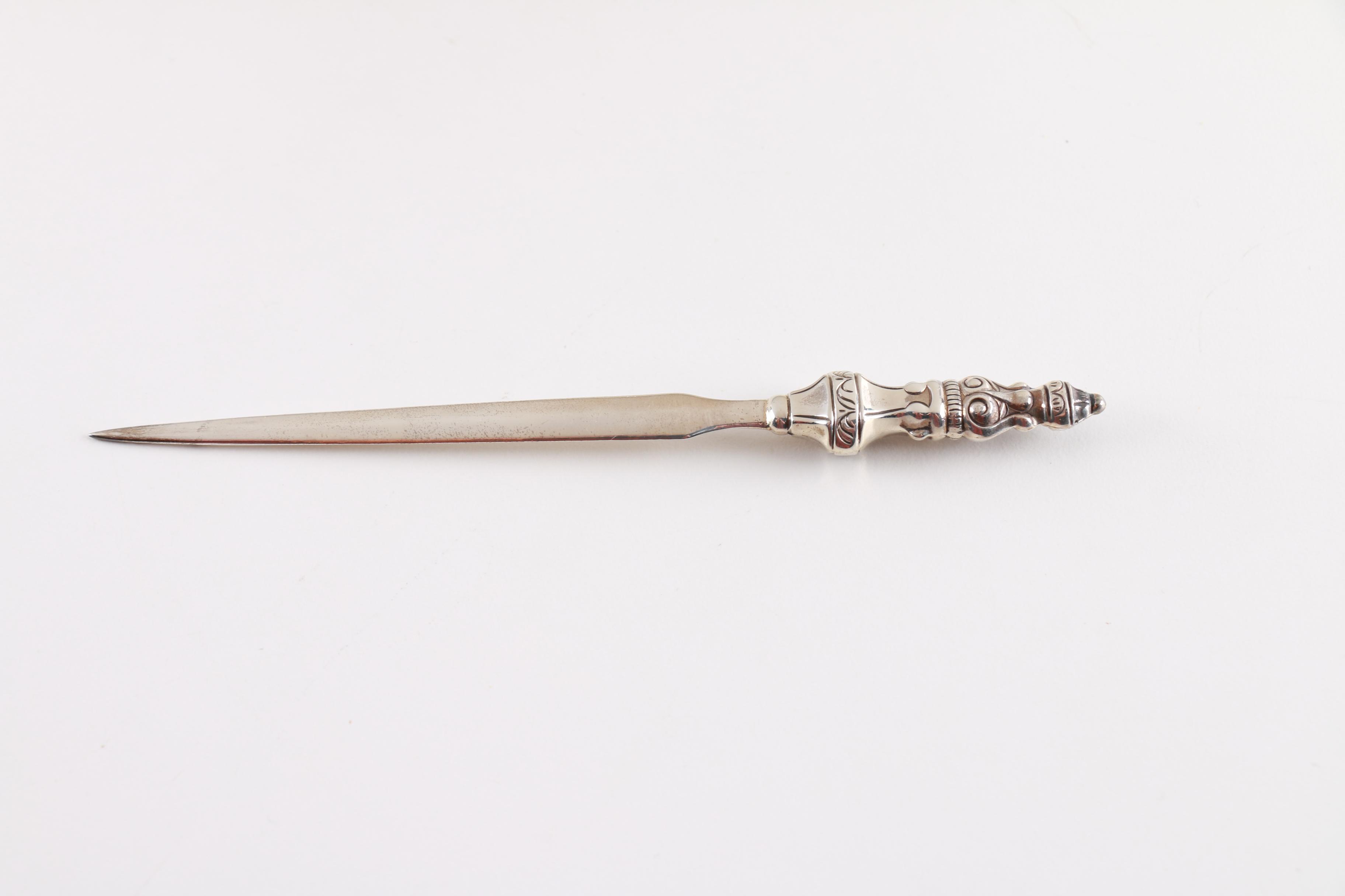 Ornate Sterling Silver Letter Openers