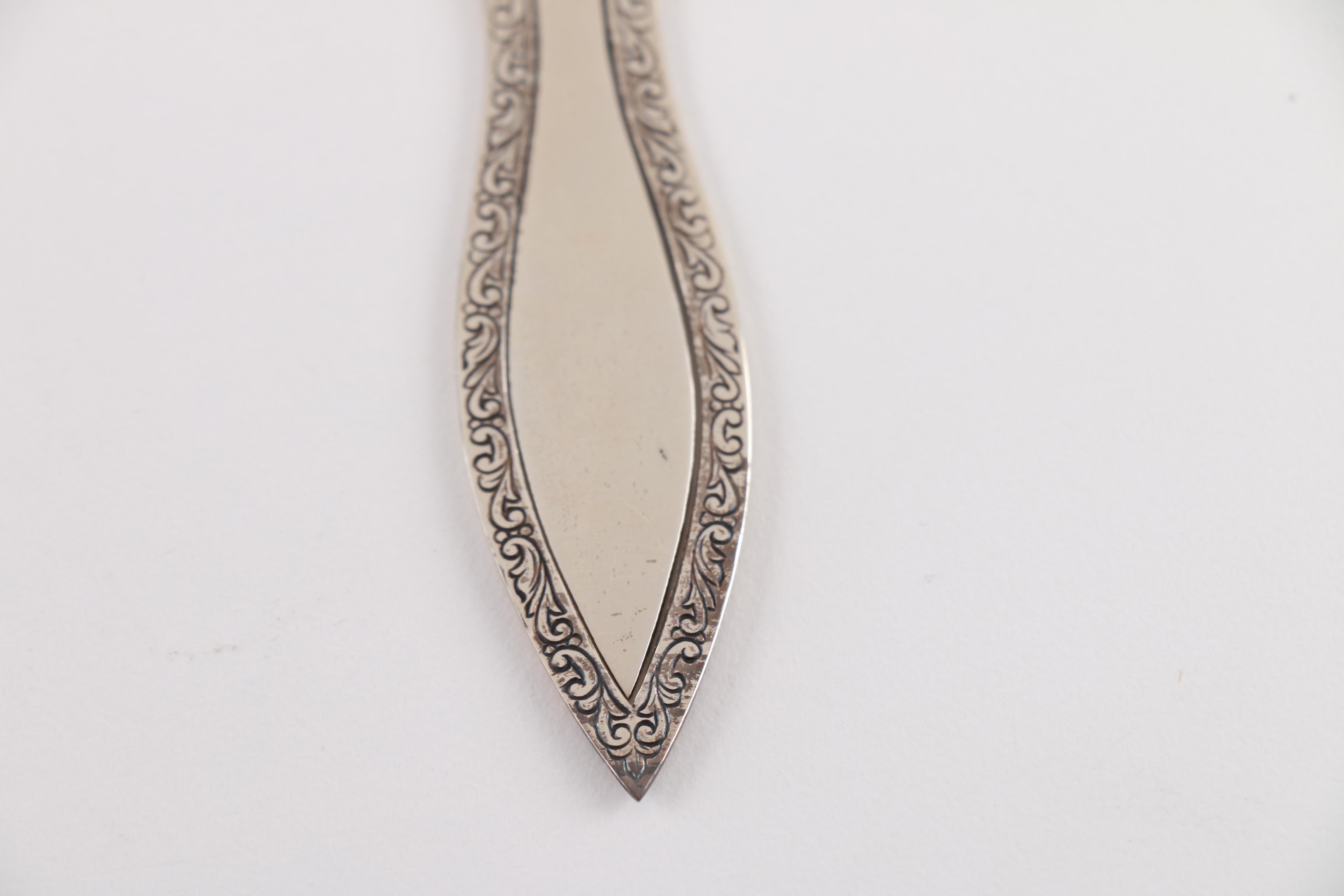 Ornate Sterling Silver Letter Openers